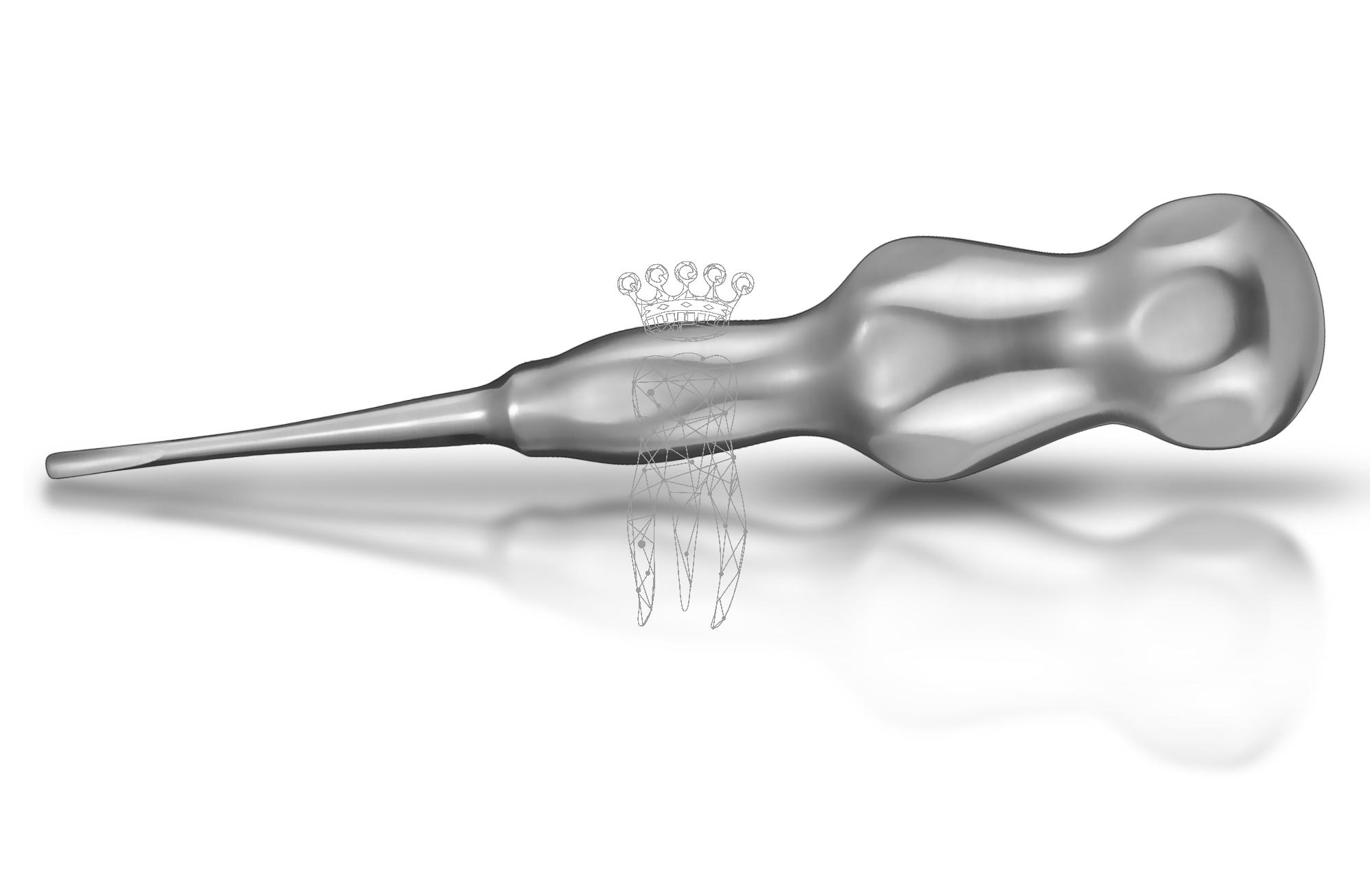Luxating-Instrument hand form straight 3.0mm
