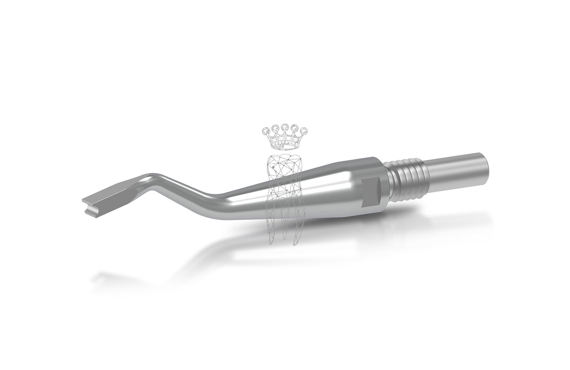 Tip for band seater curved-wide  