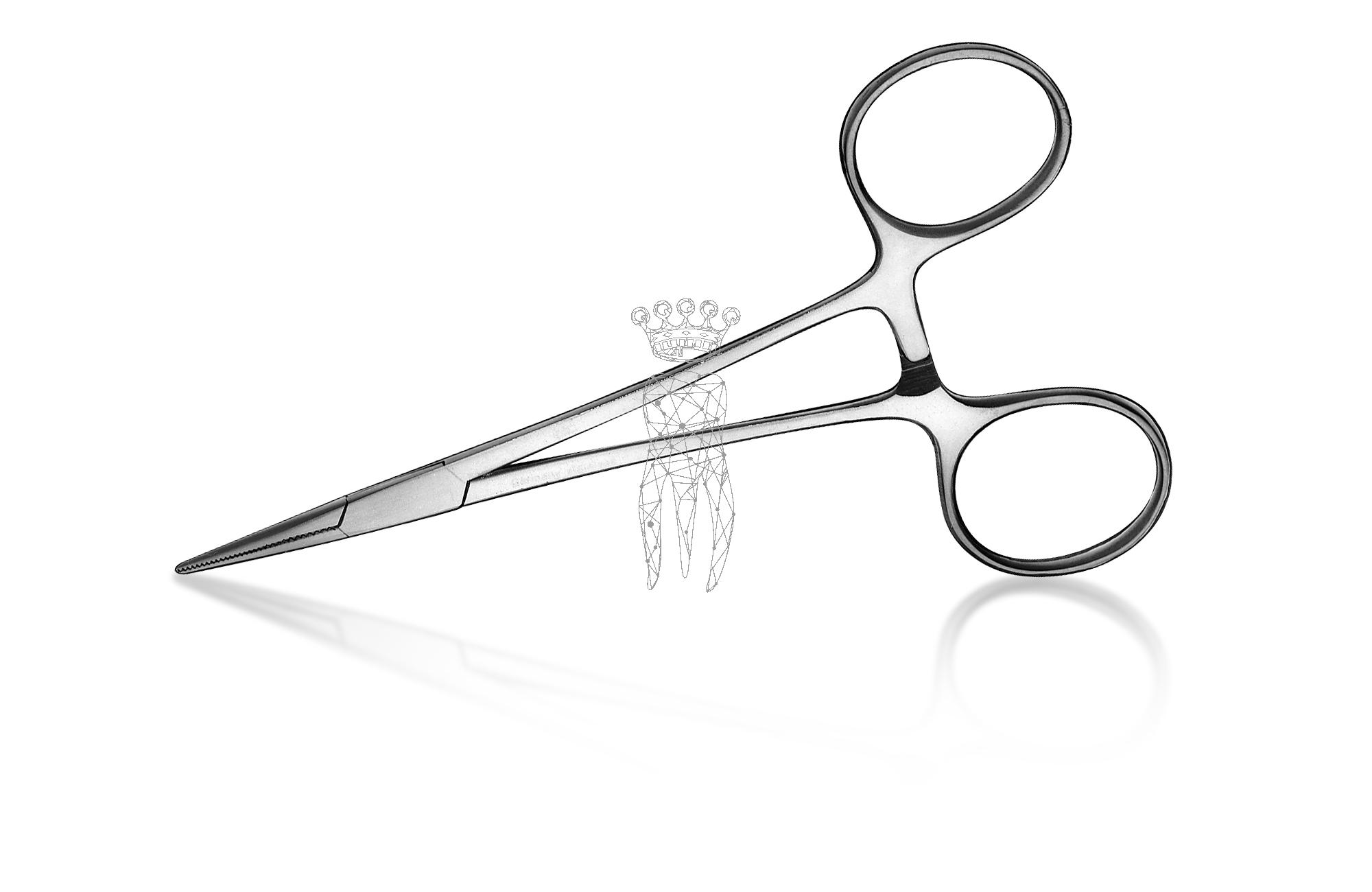 Haemostatic forceps straight 14.5cm