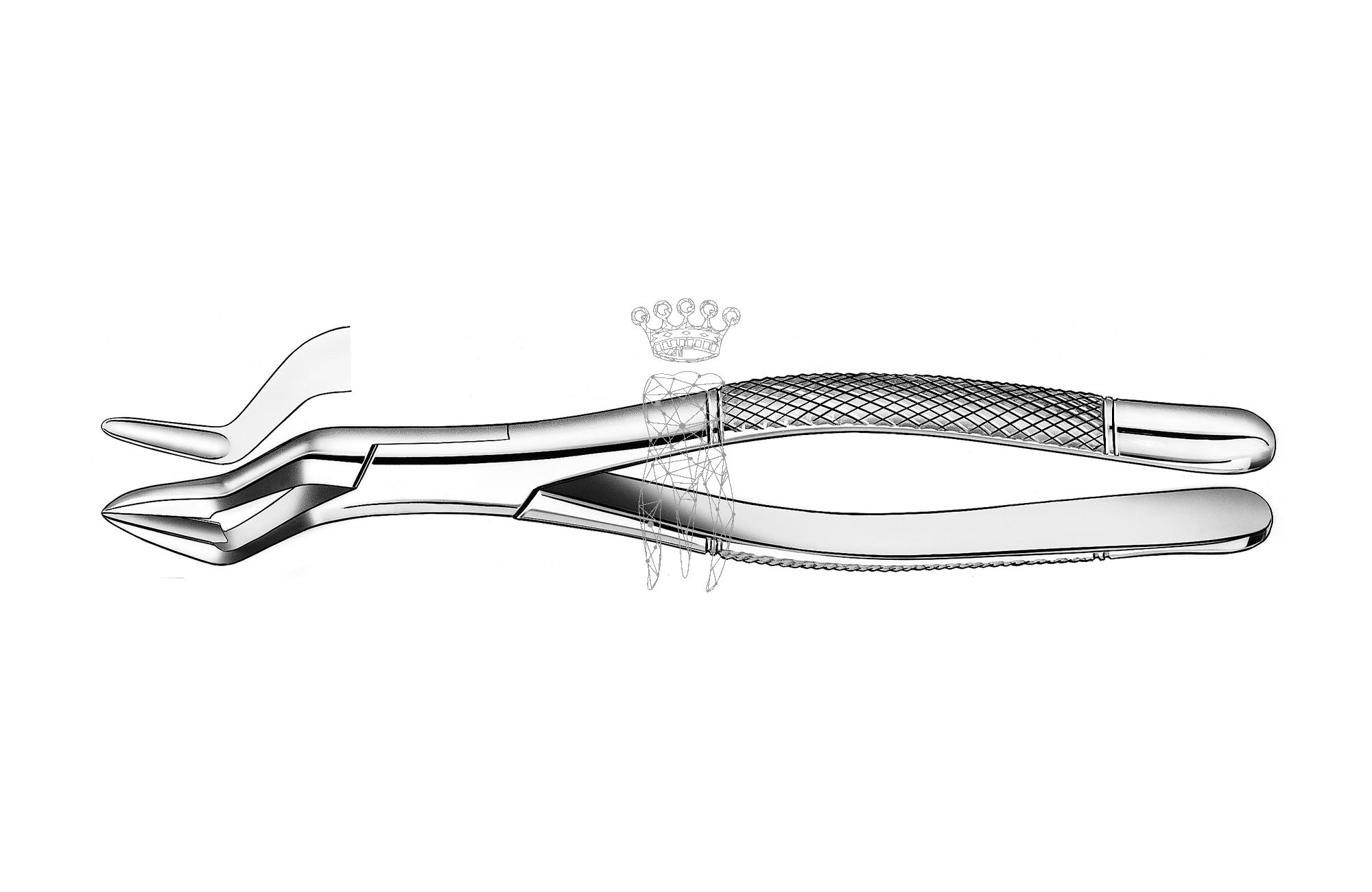 Extracting forceps american pattern Upper-Jaw molars,prämolars,roots