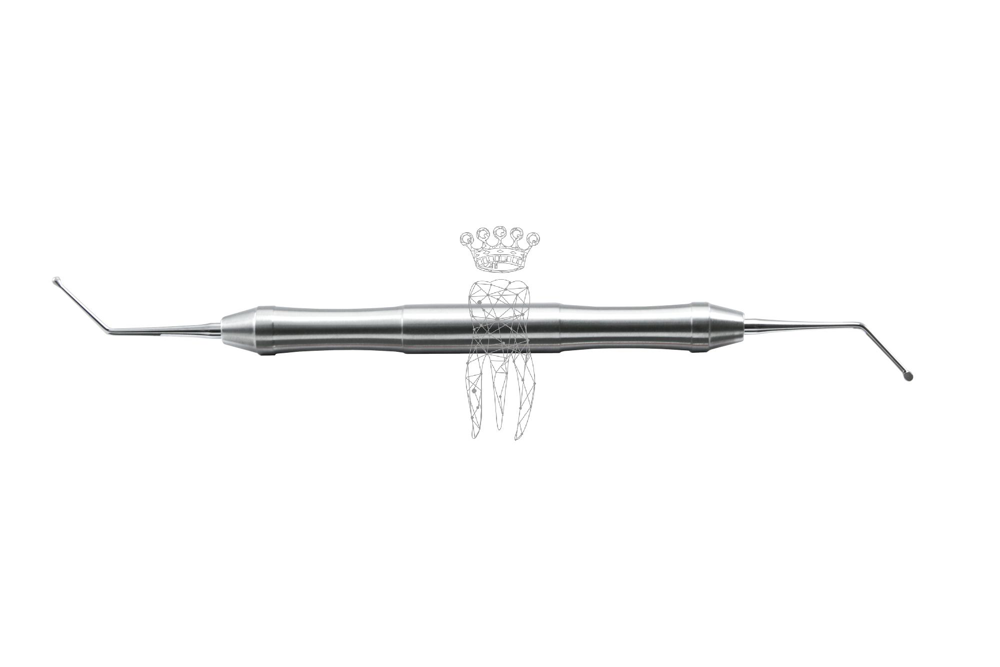 Endo Teller Kürette Ø 1.5 mm / Ø 1.5 mm LiquidSteel