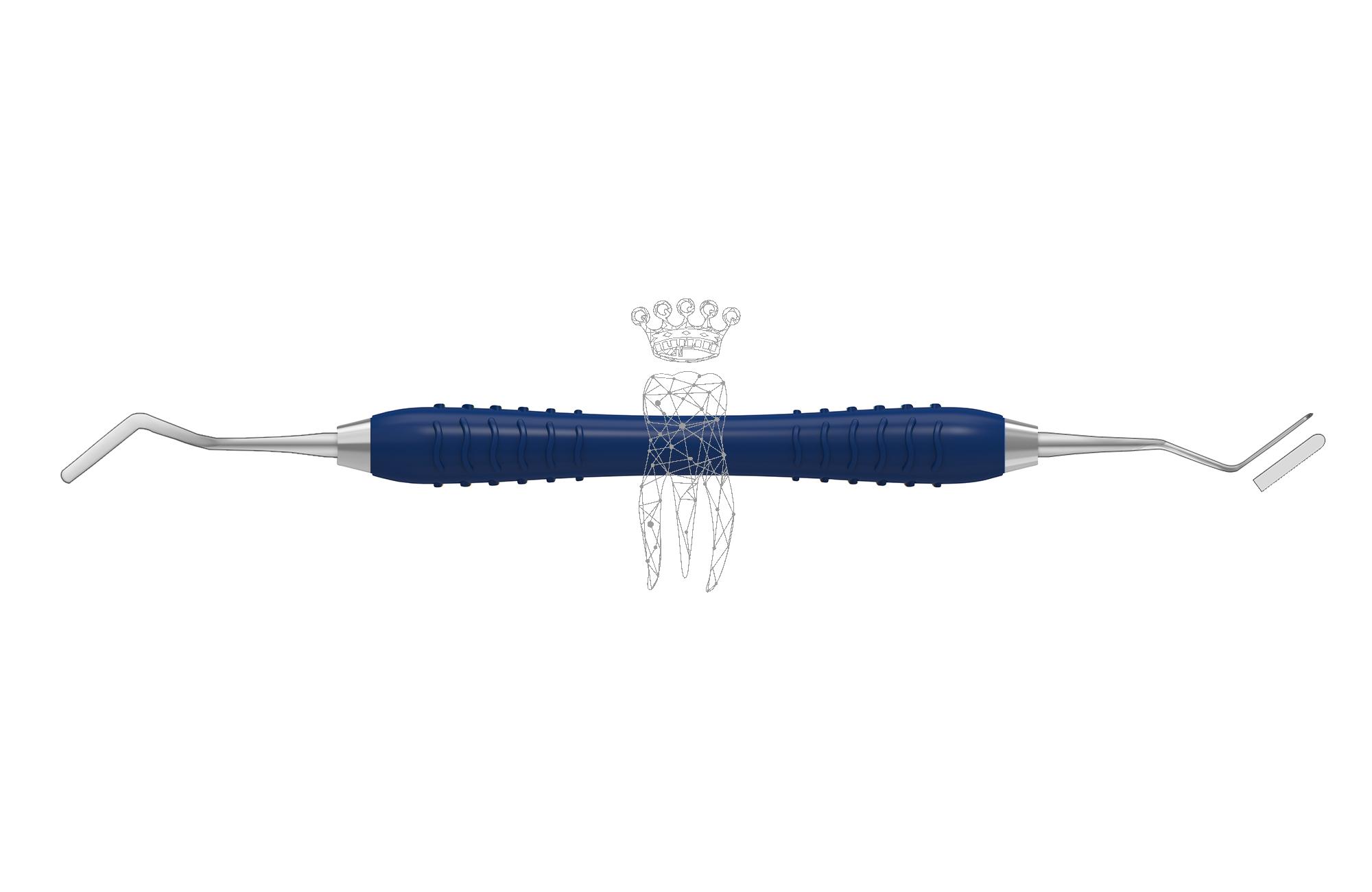 Spatula Heidemann 13mm/2.5mm/0.3mm flex Colori-Silicon