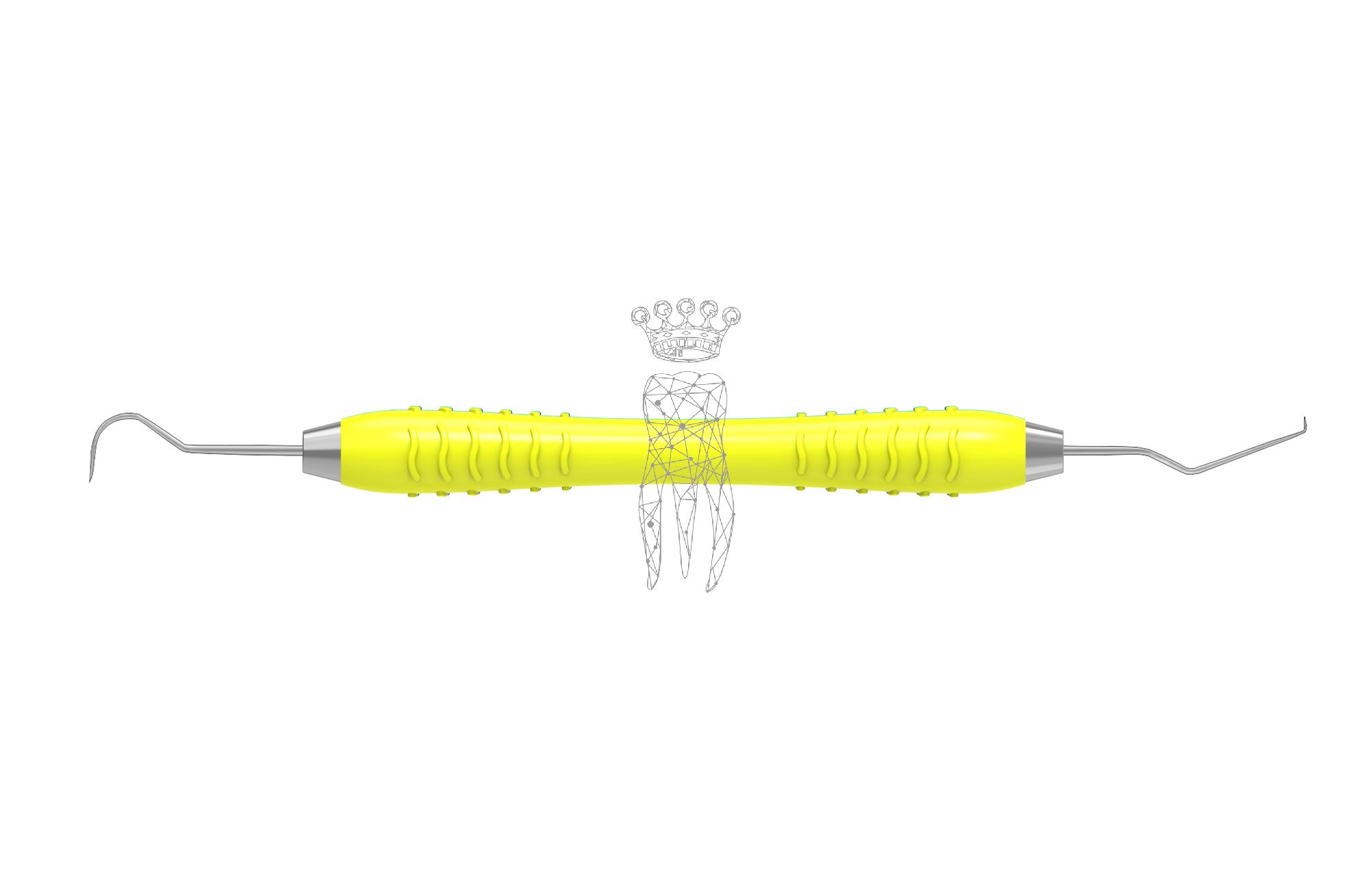 Zahnsonde d.e. fein Häkchen - Kuhhorn Colori-Silicon