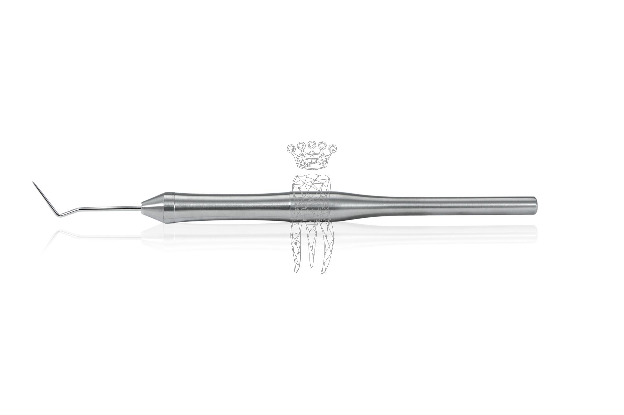 Zahnsonde Standard LiquidSteel Griff 9.5mm hohl leicht