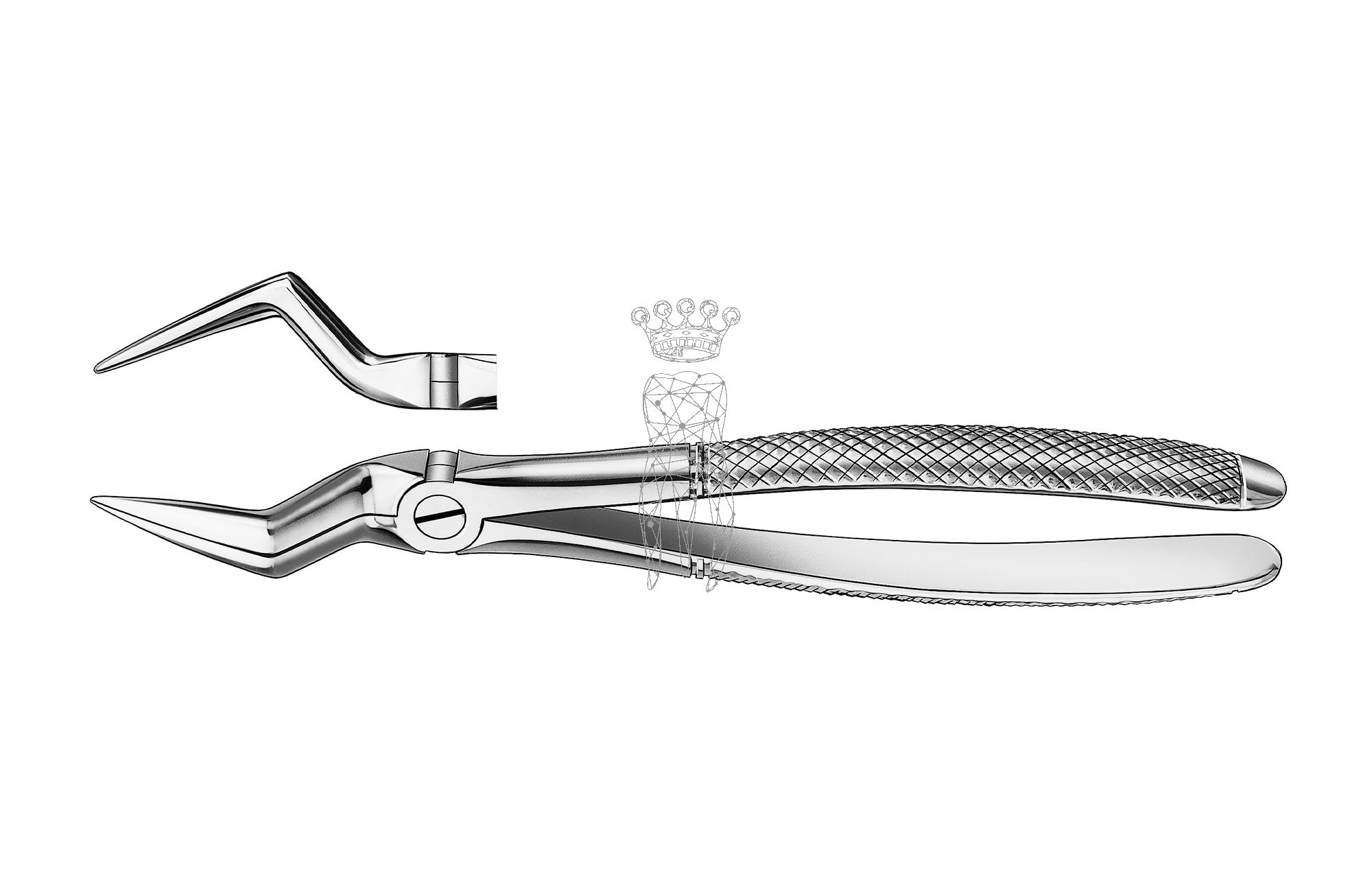 Root splinter forceps adh.profile Upper-Jaw