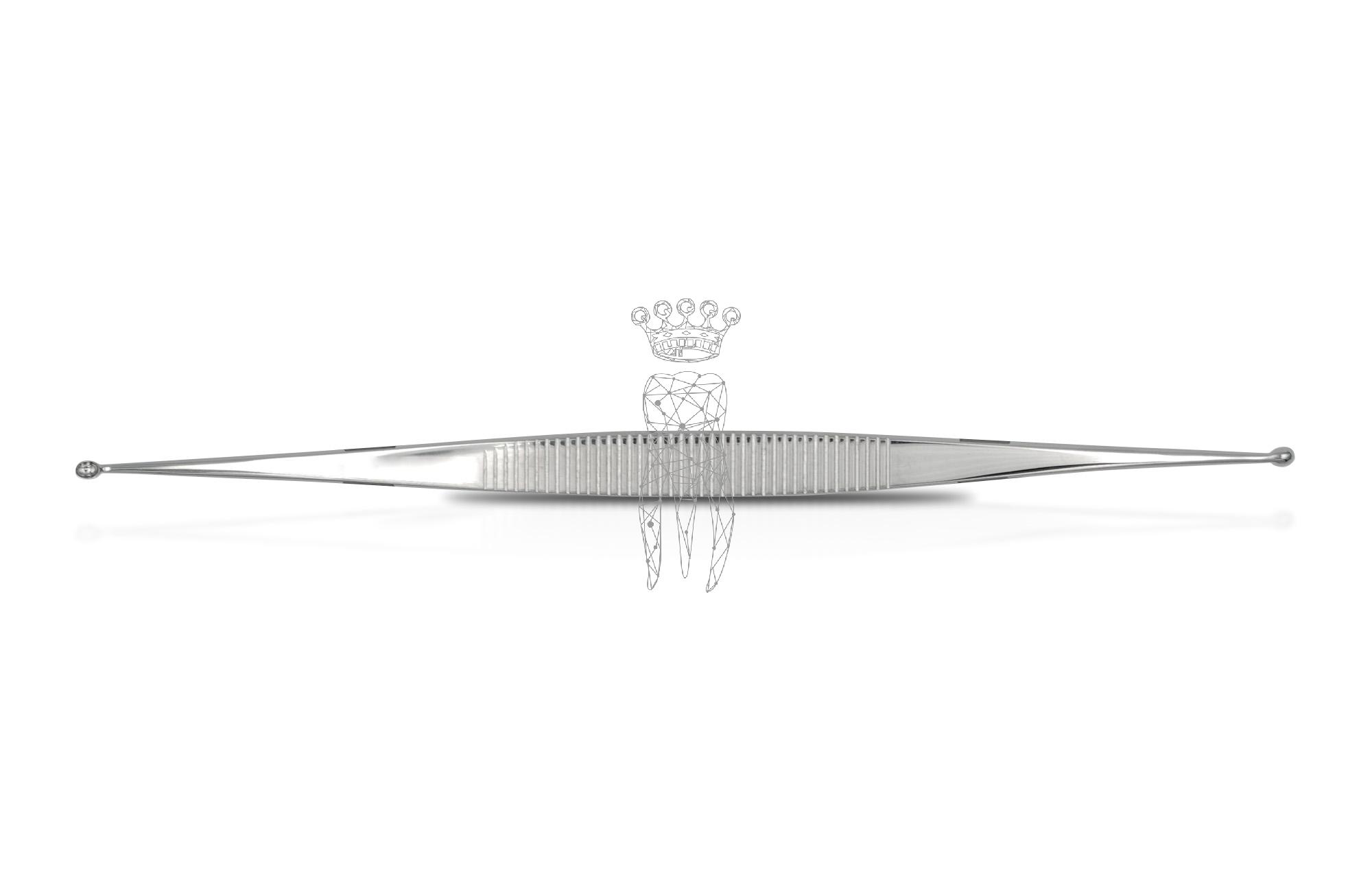 Scharfer Löffel Ø 2.5mm - oval: 2.3/3.5mm