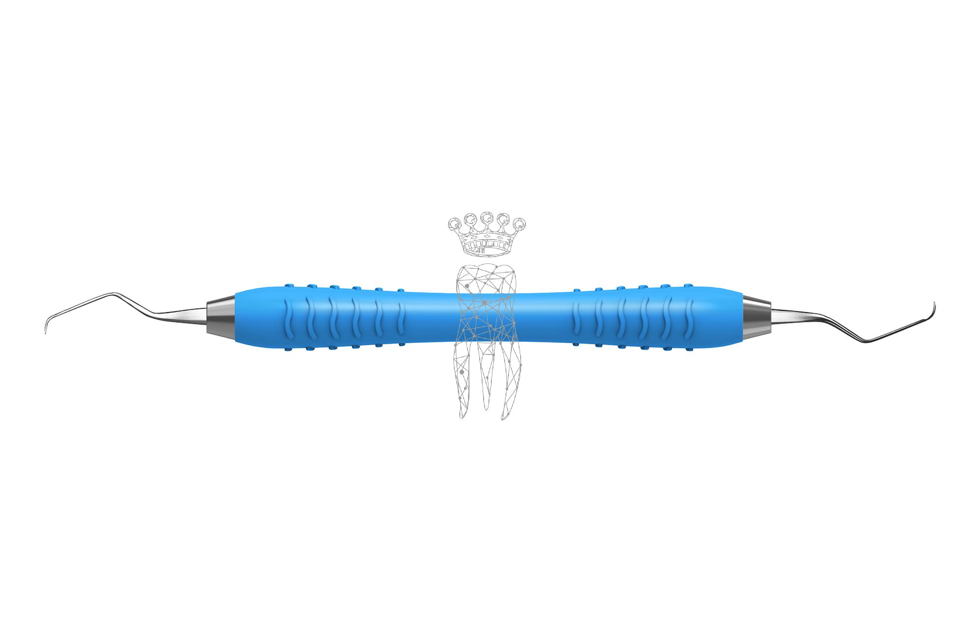 Kürette Gracey MiniFive Colori-Silicon LiquidSteel mini five