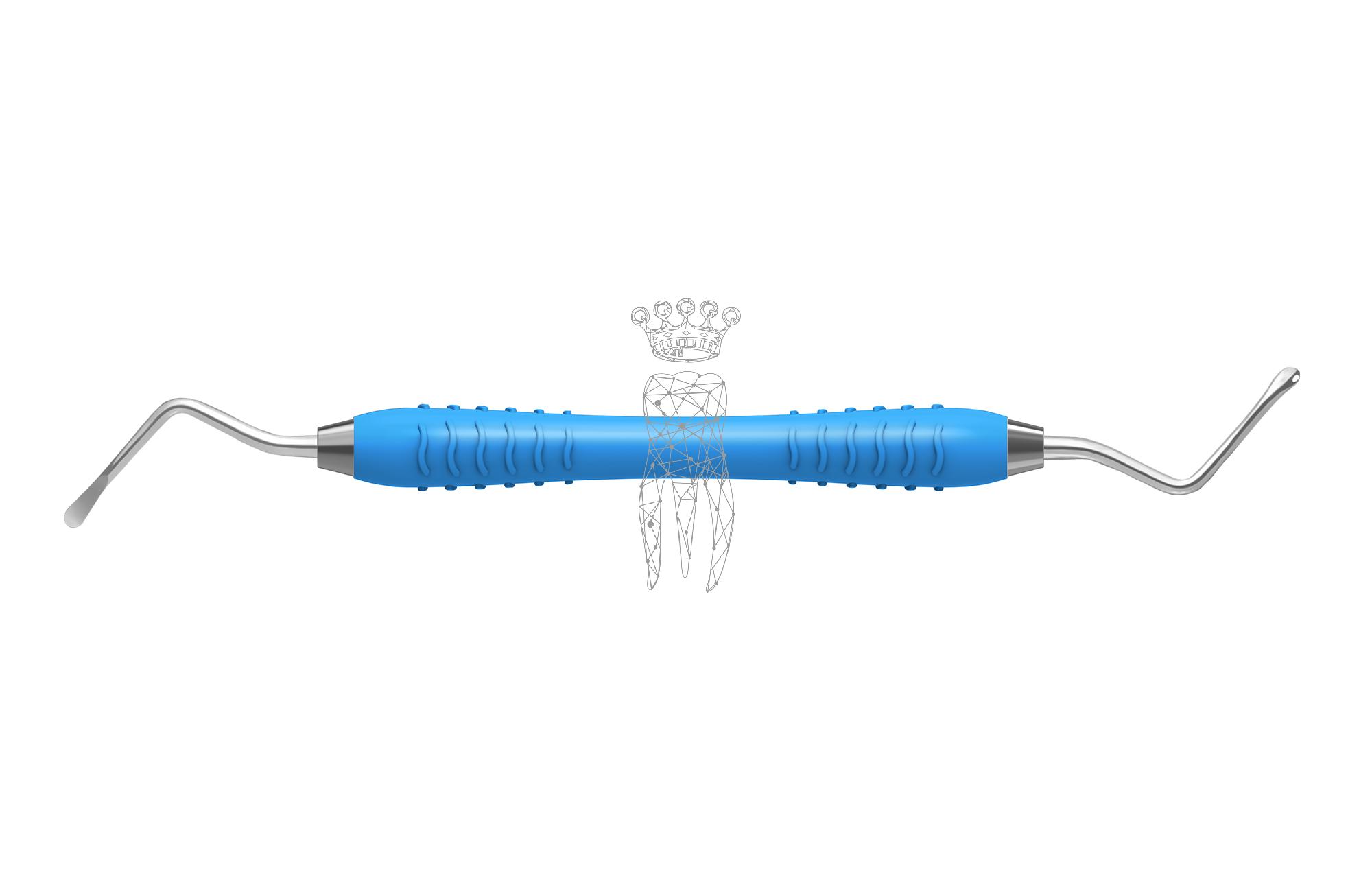 Scharfer Löffel Lucas 2.7mm Colori-Silicon