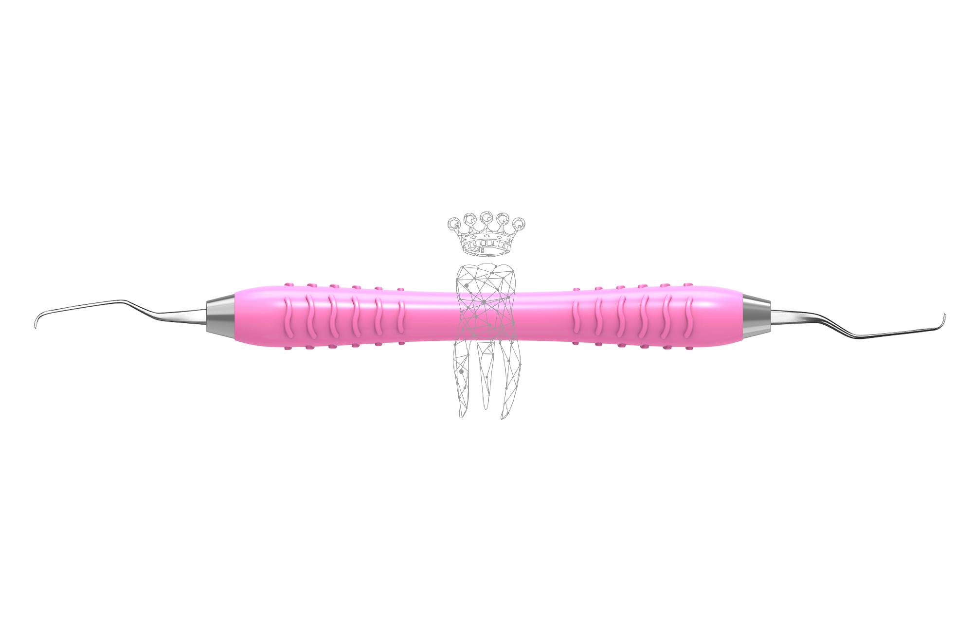 Kürette Gracey MiniFive Colori-Silicon LiquidSteel mini five