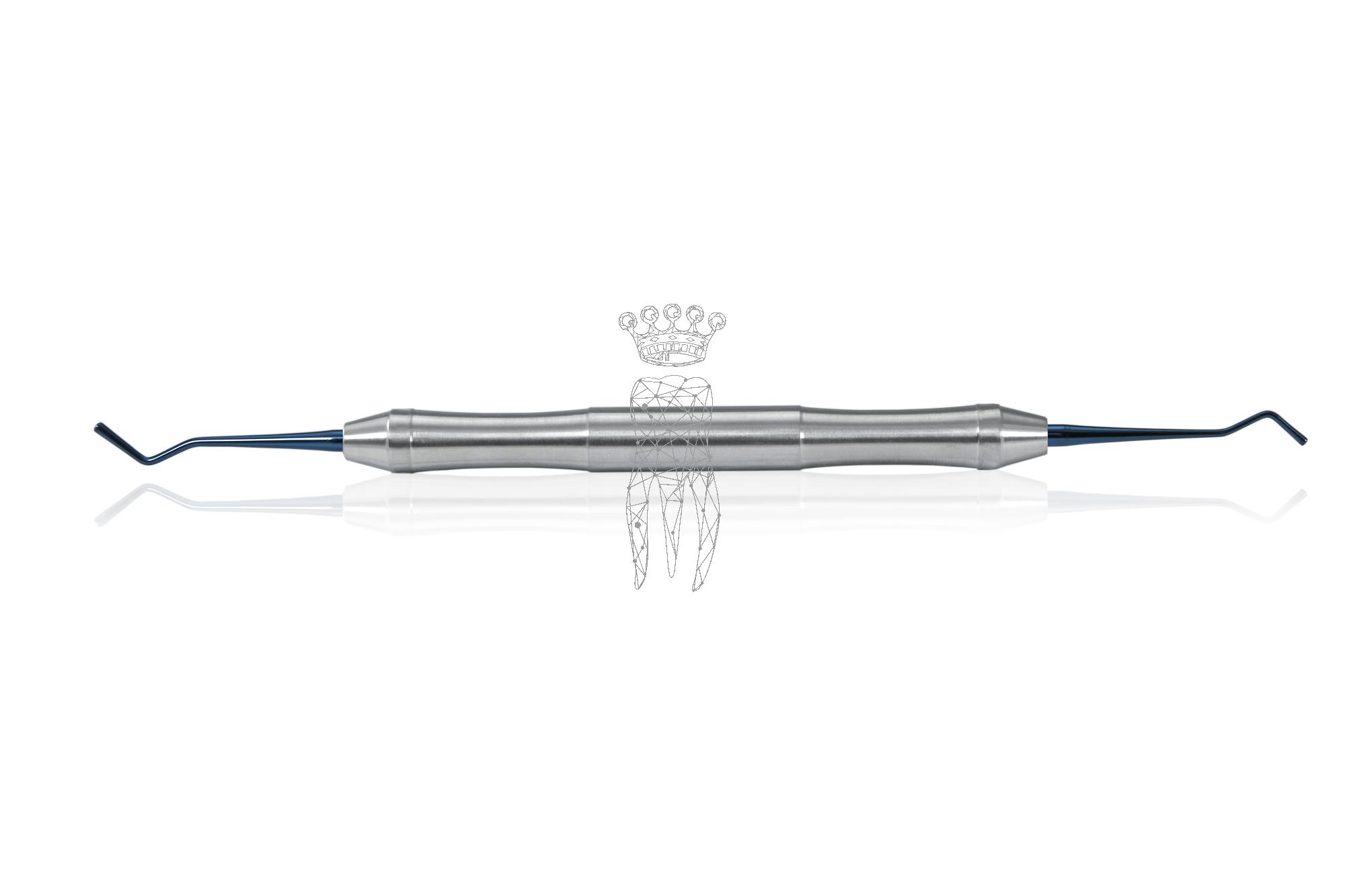 Condenser drop-shape Ø1.3mm/Ø1.8mm LiquidSteel PolyFill Plasma+