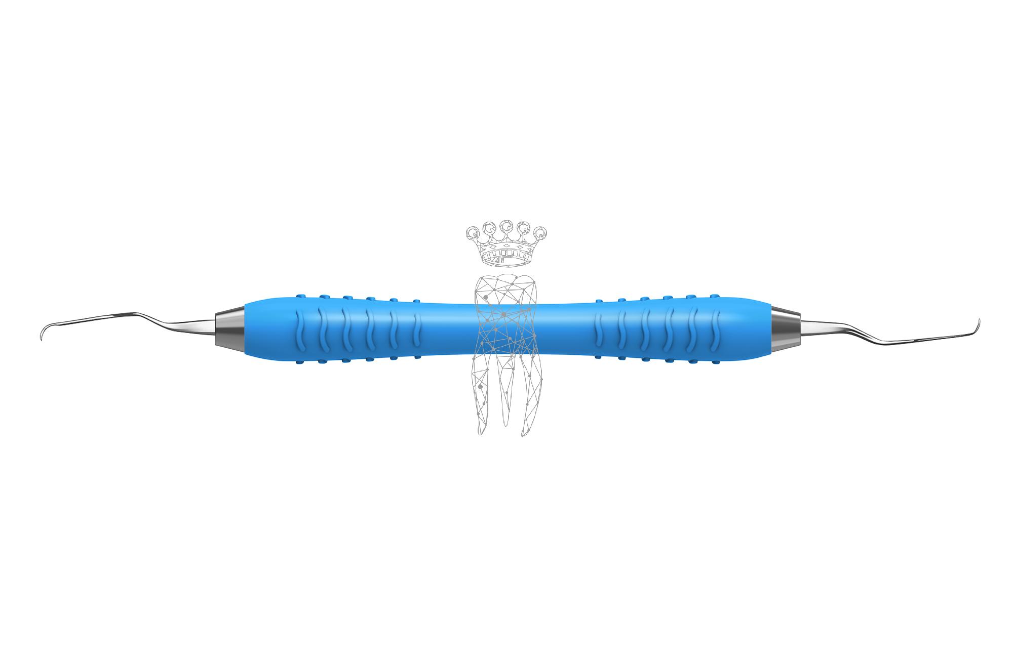 Kürette Gracey MiniFive Colori-Silicon LiquidSteel mini five