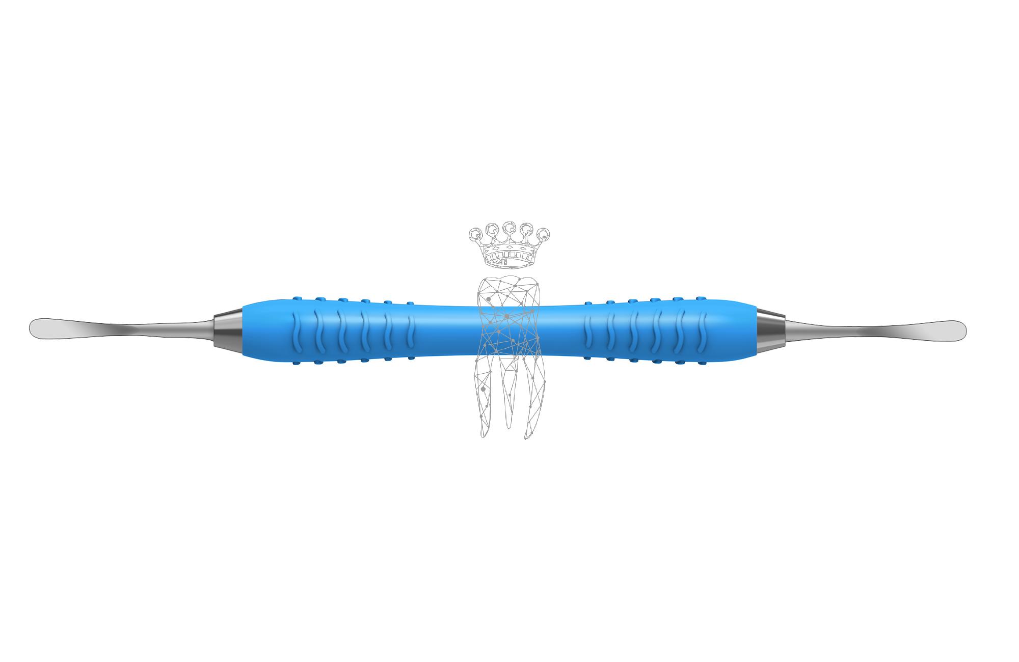 Raspatorium FREER Colori-Silicon scharf 5.0mm / stumpf 5.0mm