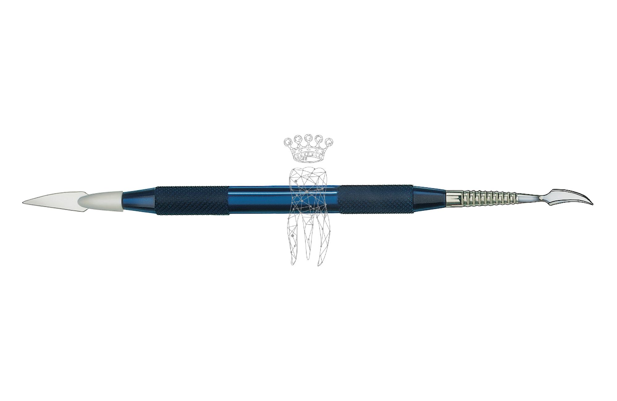 Modellierinstrument Greenstein - blau Stärke 0.2mm