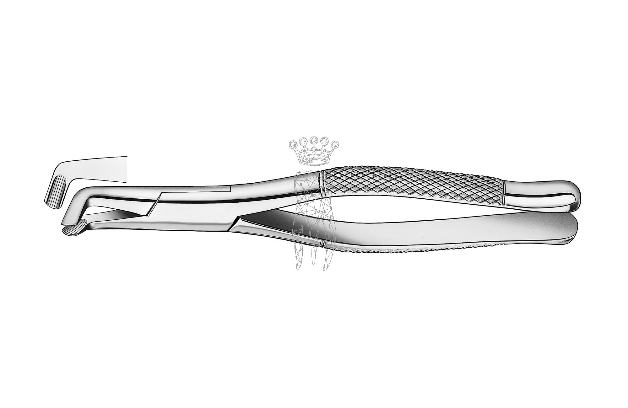 Extracting forceps american pattern Lower-Jaw wisdom teeth left+right