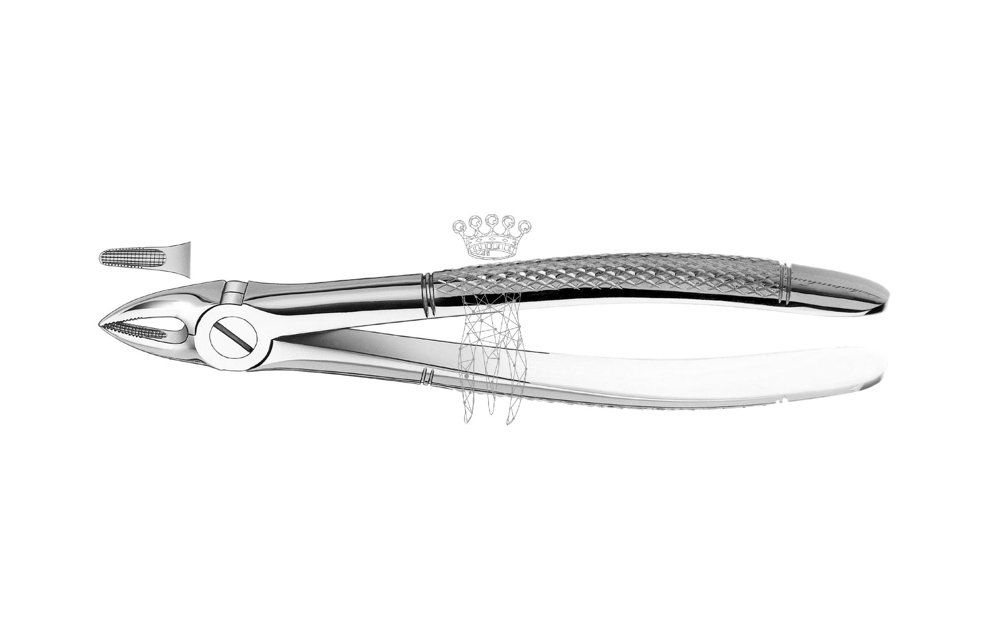 Children extracting forceps Upper-Jaw incisors + roots