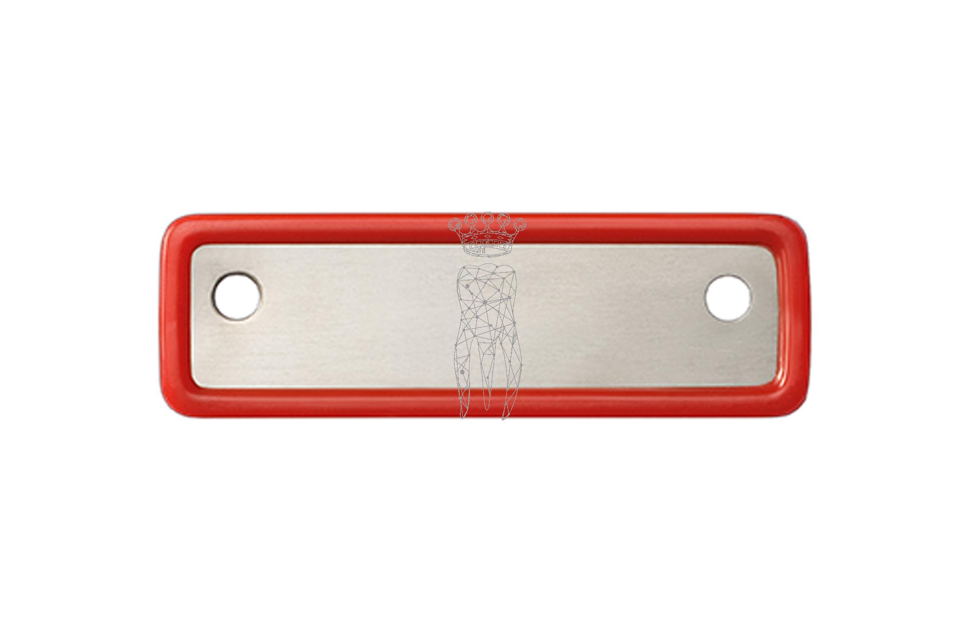 Kennzeichnungsschild red für Steri-Wash-Trays 3029