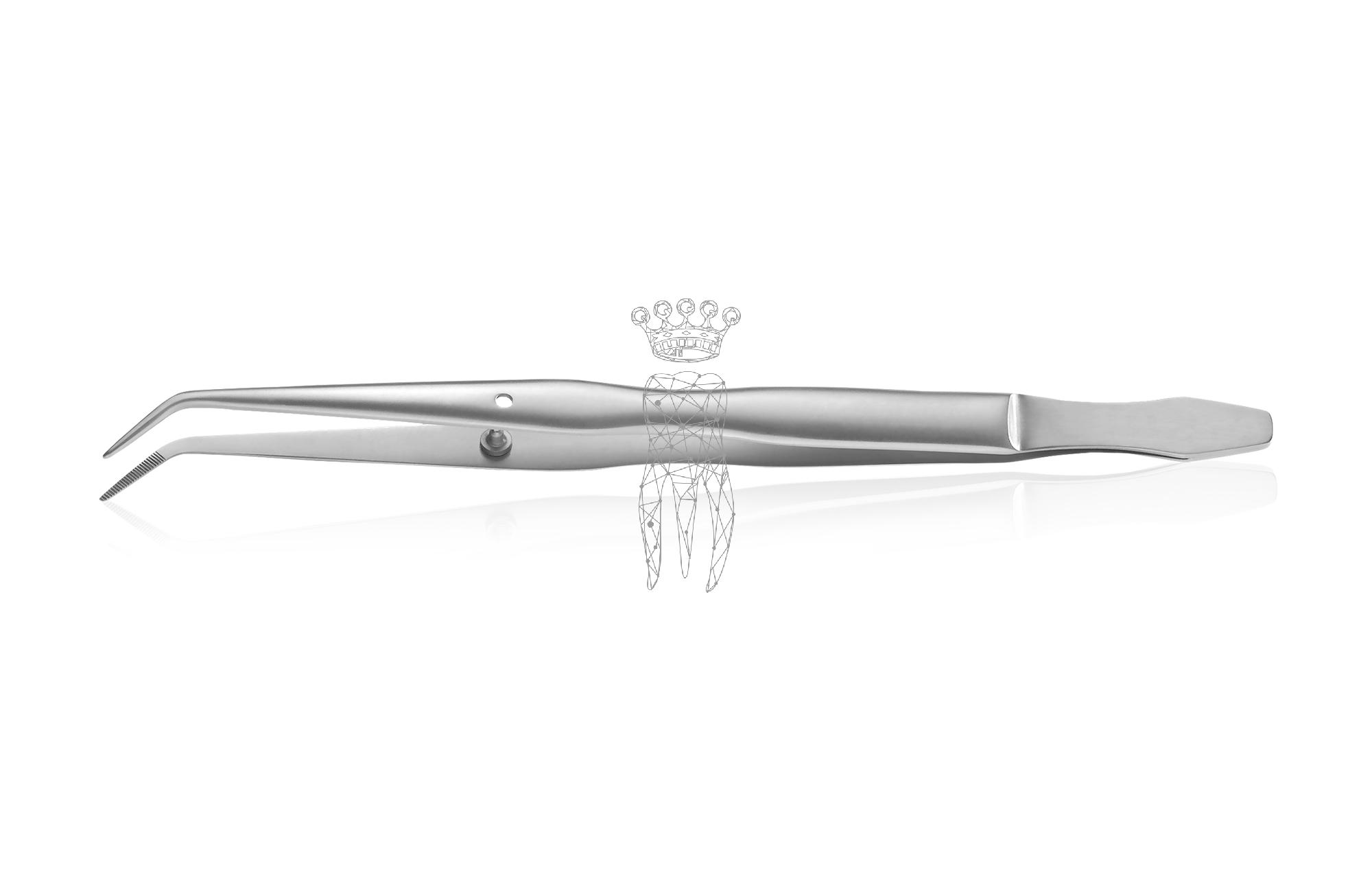 Pinzette College LiquidSteel 15cm schlankes feines Modell