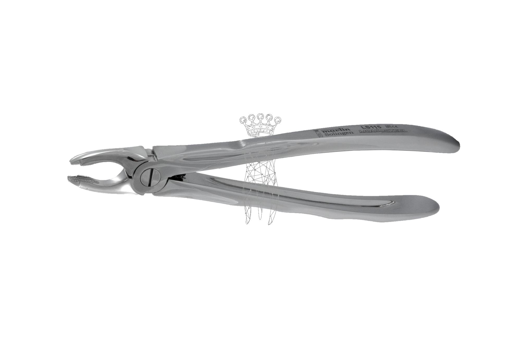 Extracting forceps deep reach LS Upper-Jaw incisors-canines-premolars