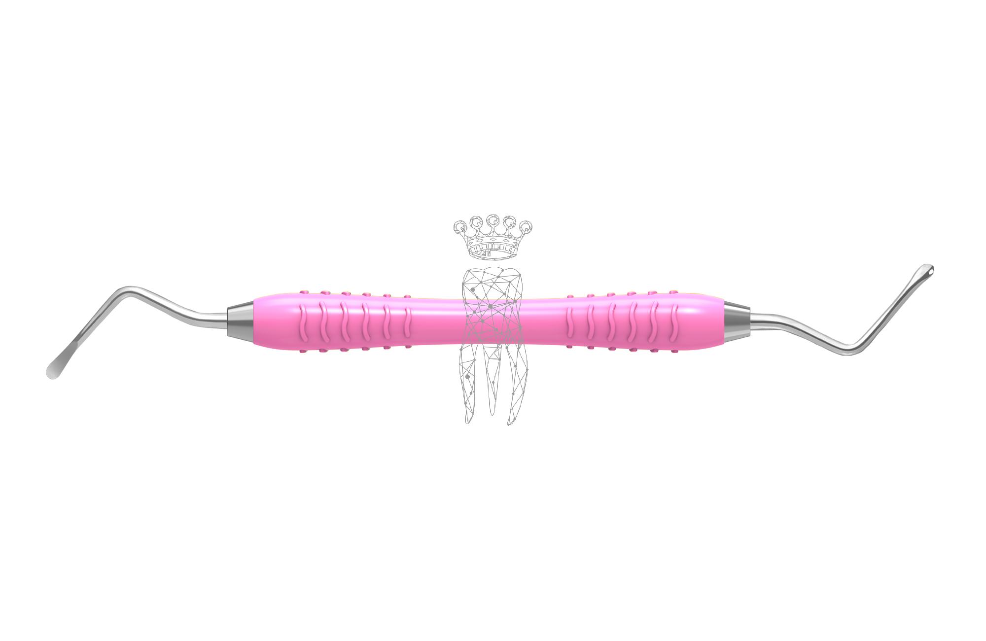Scharfer Löffel Lucas 2.7mm Colori-Silicon