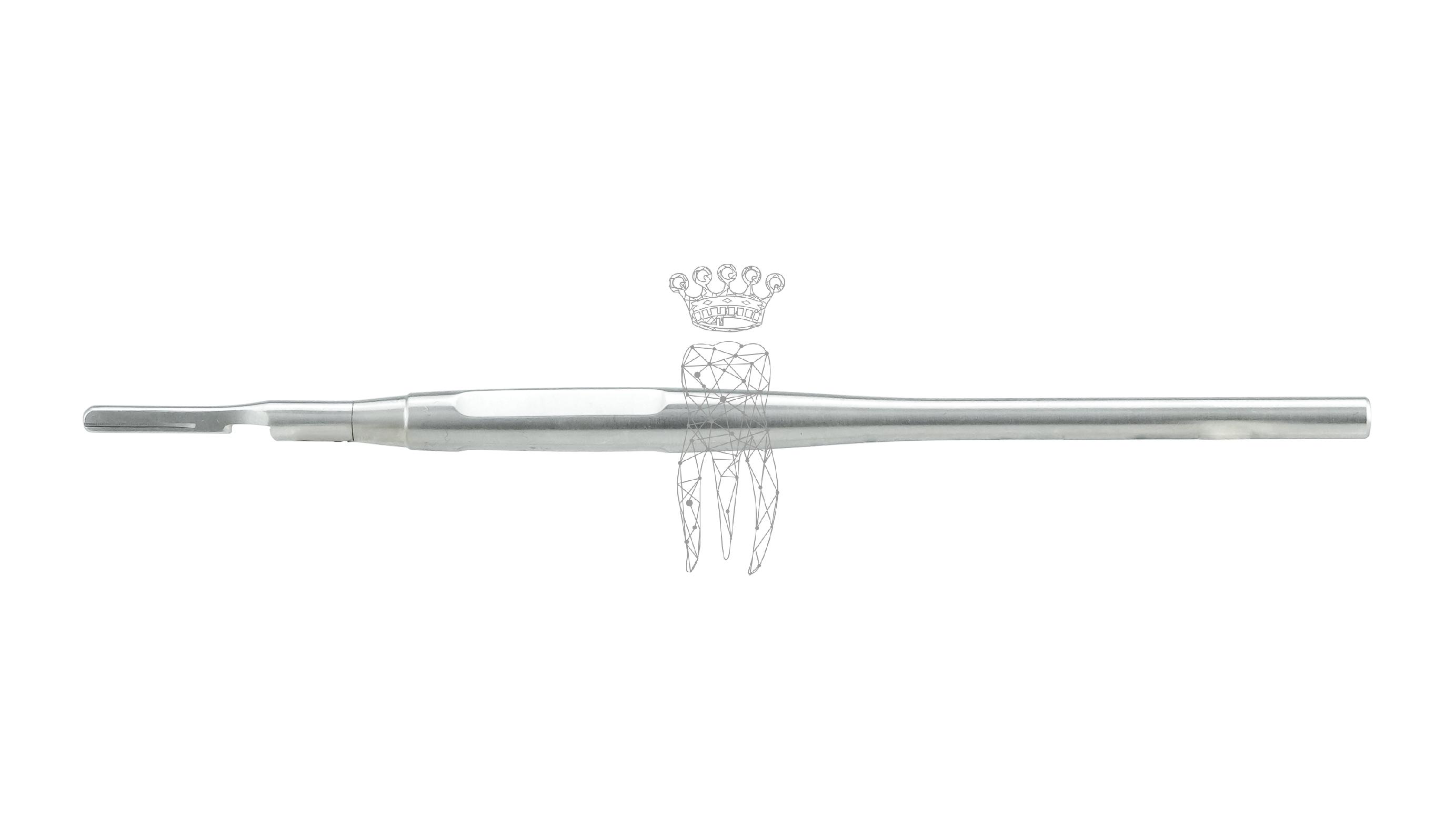 Scalpel blade holder for blades 10,11, 12, 12D, 15, 15C - LS-Passion
