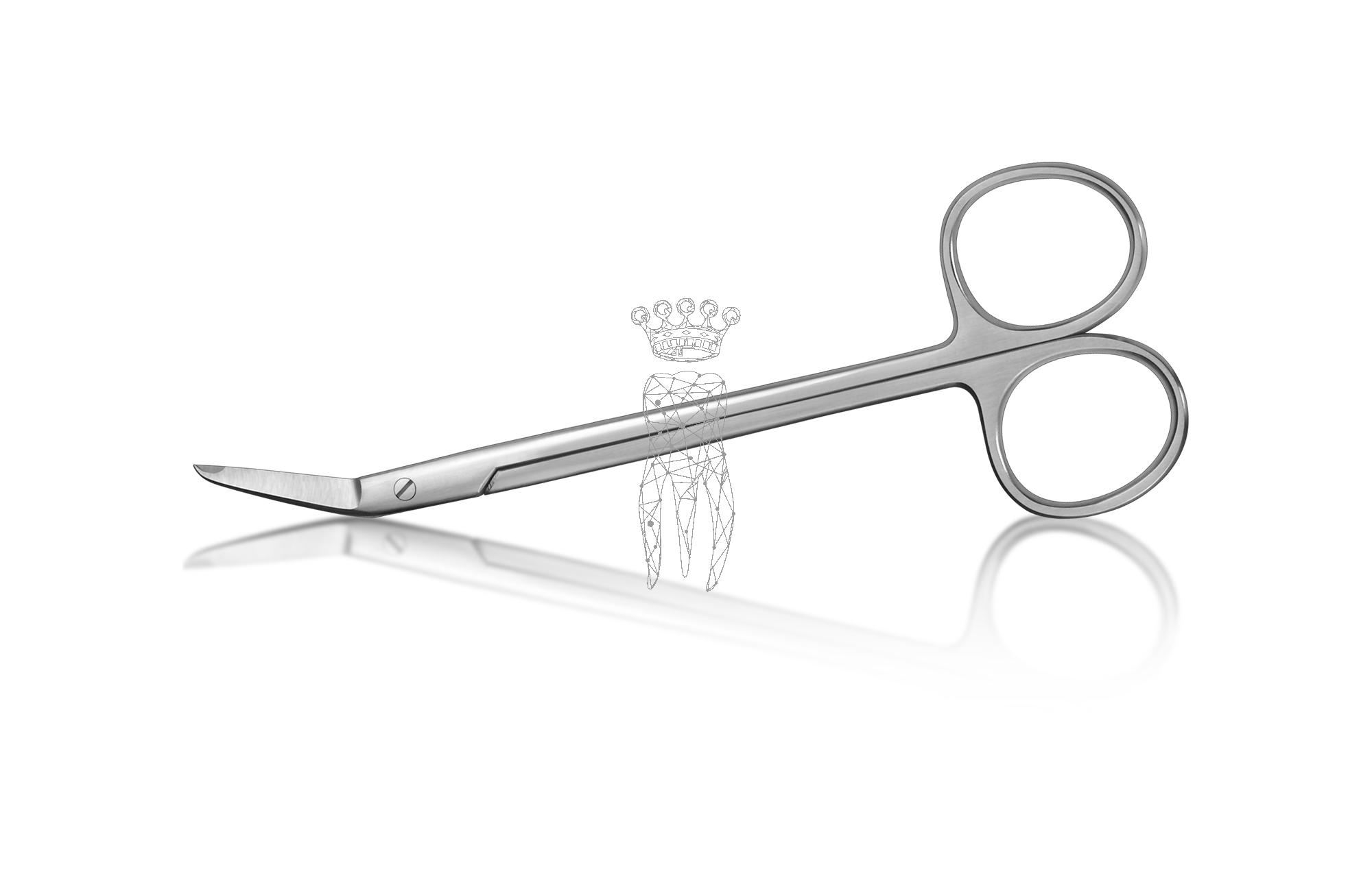 Suture scissors Spencer angled 13,5cm
