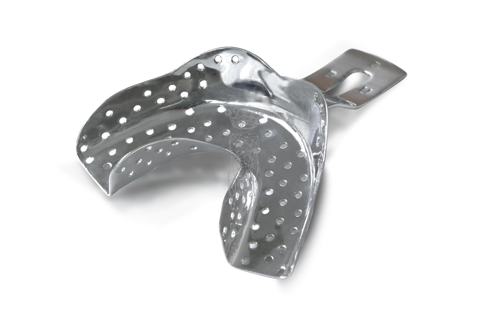 Impression tray Ehricke Lower-Jaw perforated