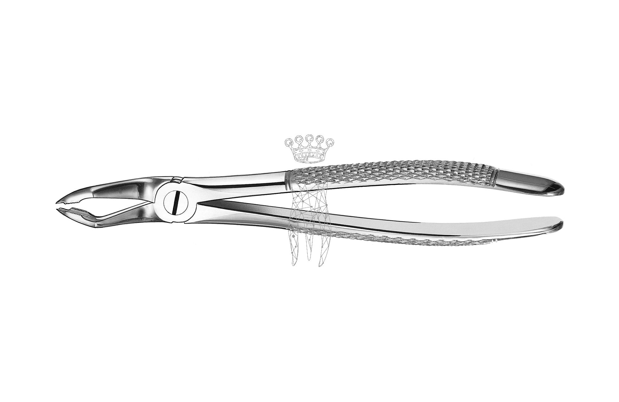 Extracting forceps friction grip Upper-Jaw molars