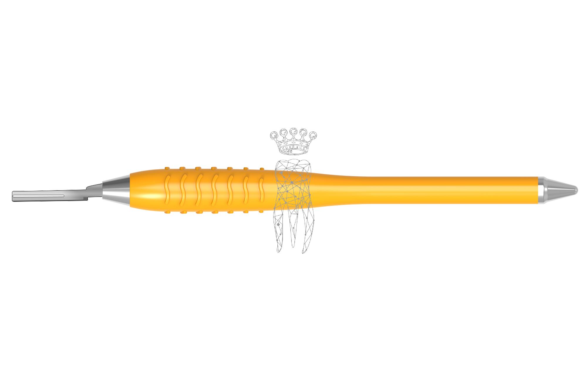 Skalpellklingenhalter für Klingen 10,11, 12,12D,15,15C - Colori-Silicon