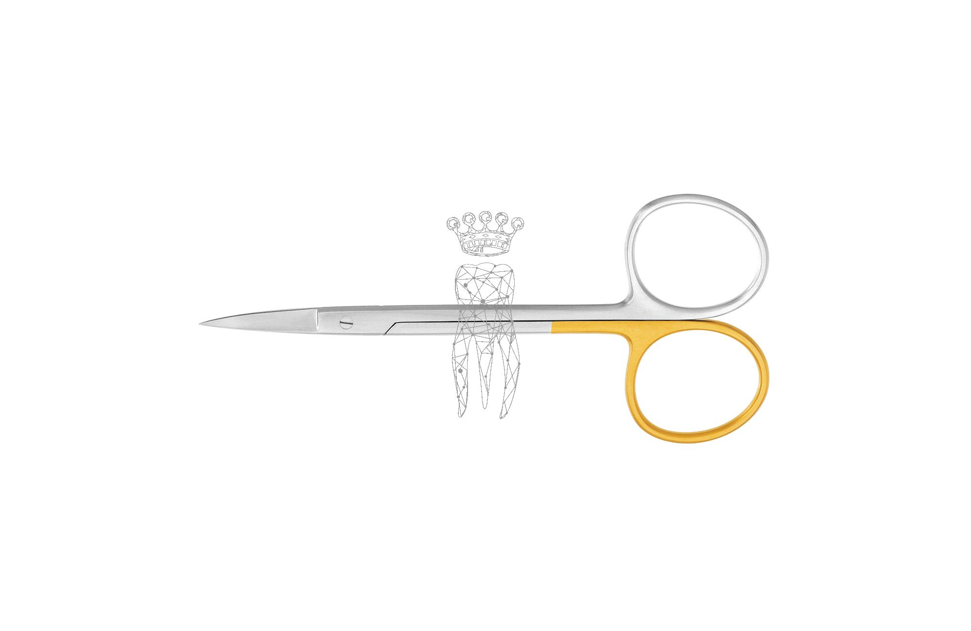 Gum scissors SuperCut 12cm