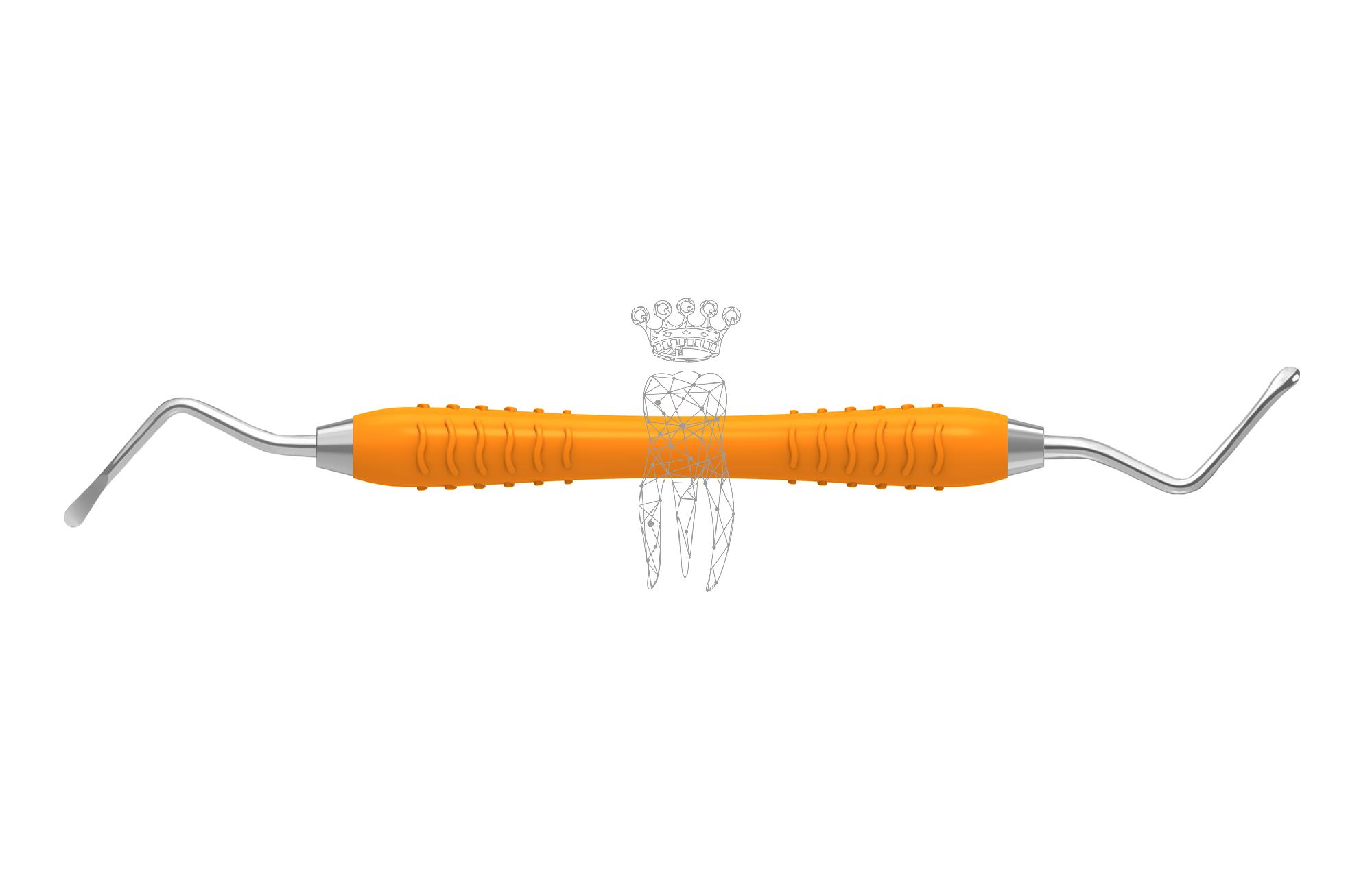 Scharfer Löffel Lucas 2.7mm Colori-Silicon