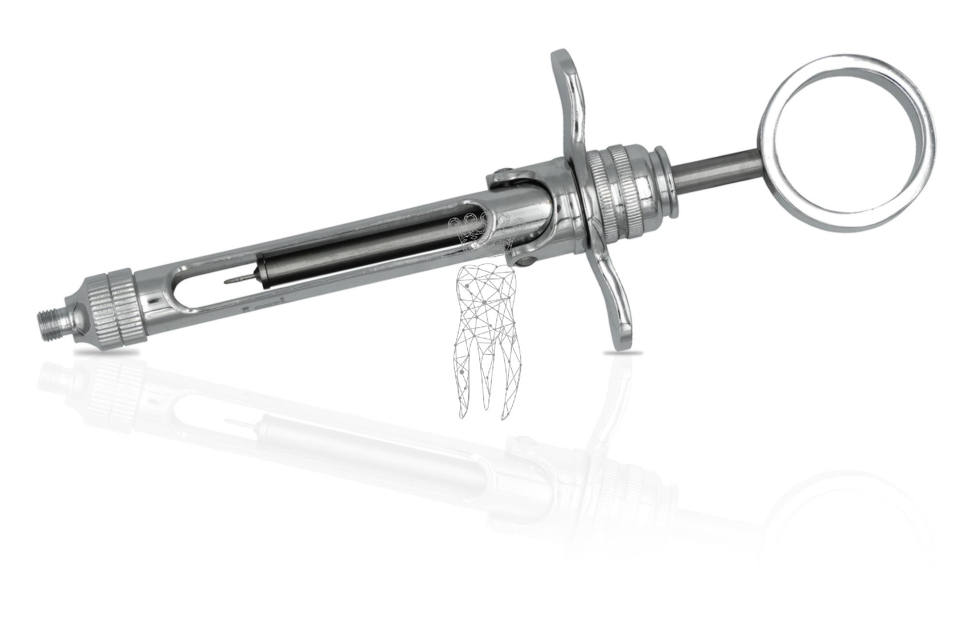 Zylinderampullenspritze 2.2ml IT-Gewinde - mit Selbstaspiration