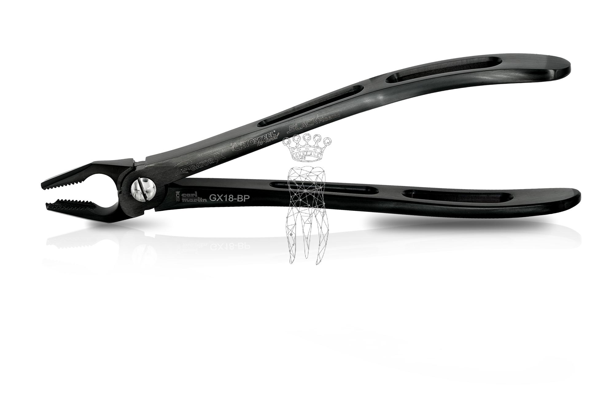 GatorEX Extracting forceps BlackPlasma Upper-Jaw molars left