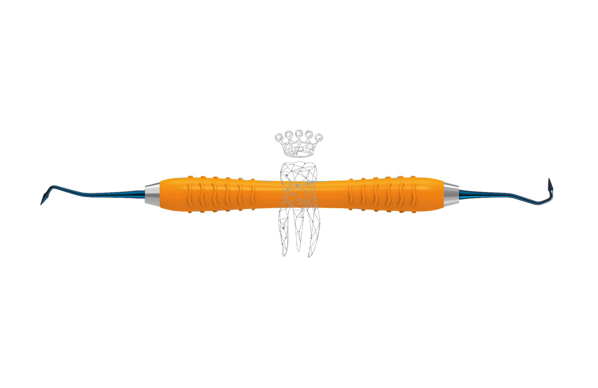 Kegel spitz Kontrawinkel Ø1.6mm/Ø1.6mm PolyFill Colori-Silicon BlackPlasma