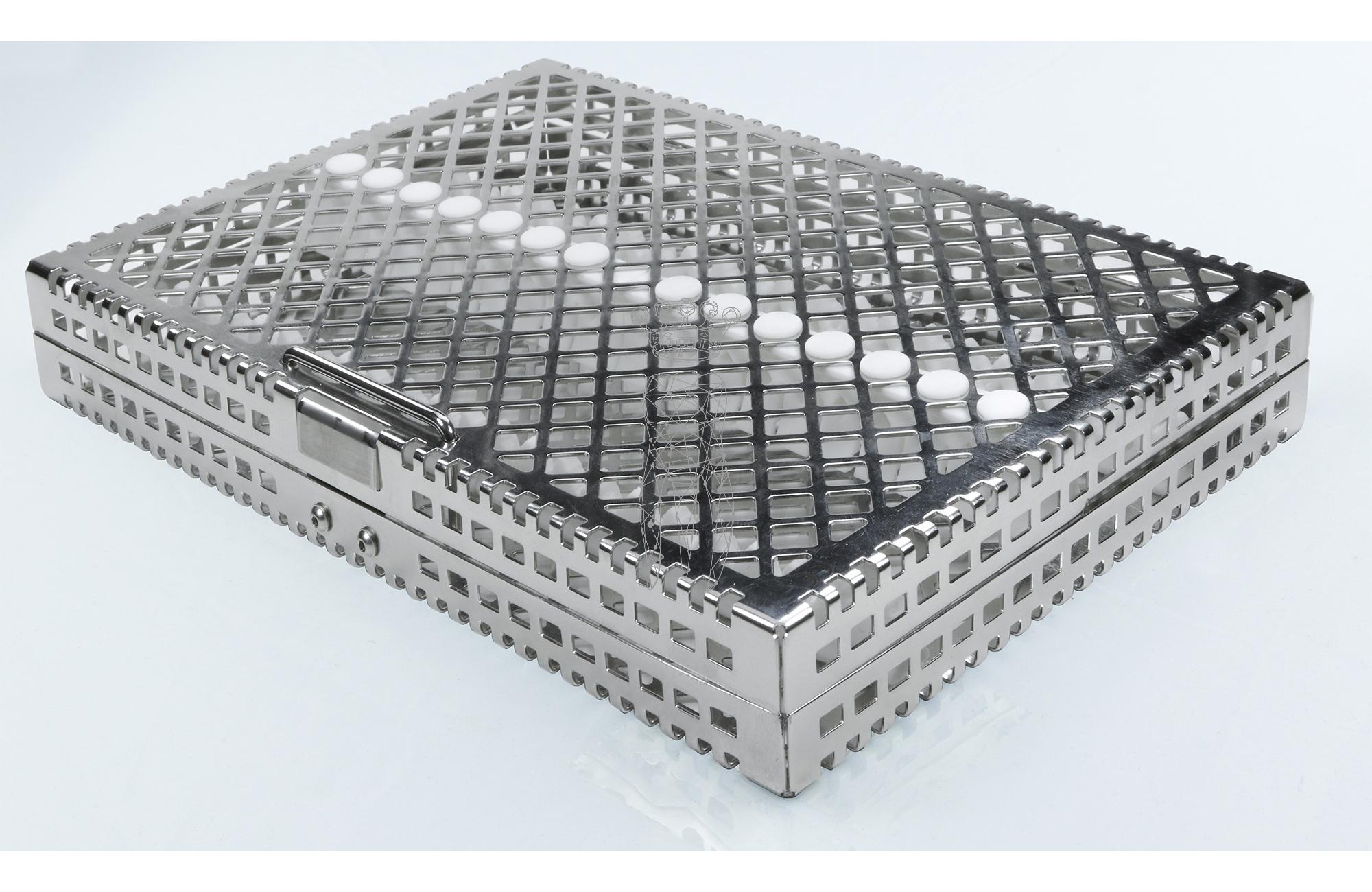 Steri-Wash-Tray 280x190x34mm Silikone weiß