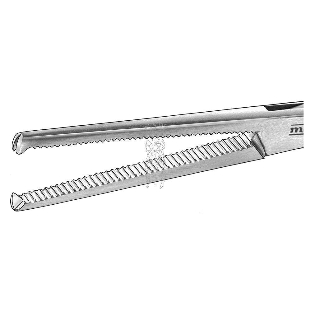 Aterienklemme chirurgisch gebogen 15cm Ochsner-Kocher