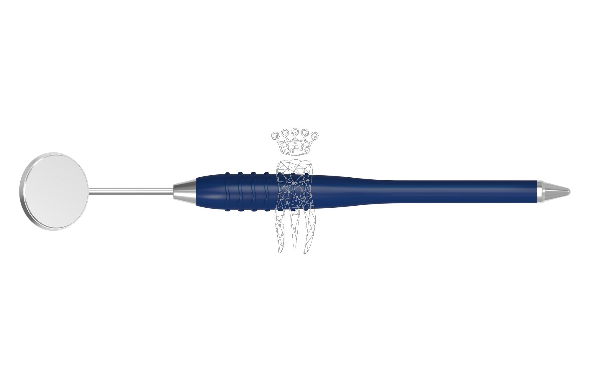 Mirror handle 12cm cone socket Colori-Silicon