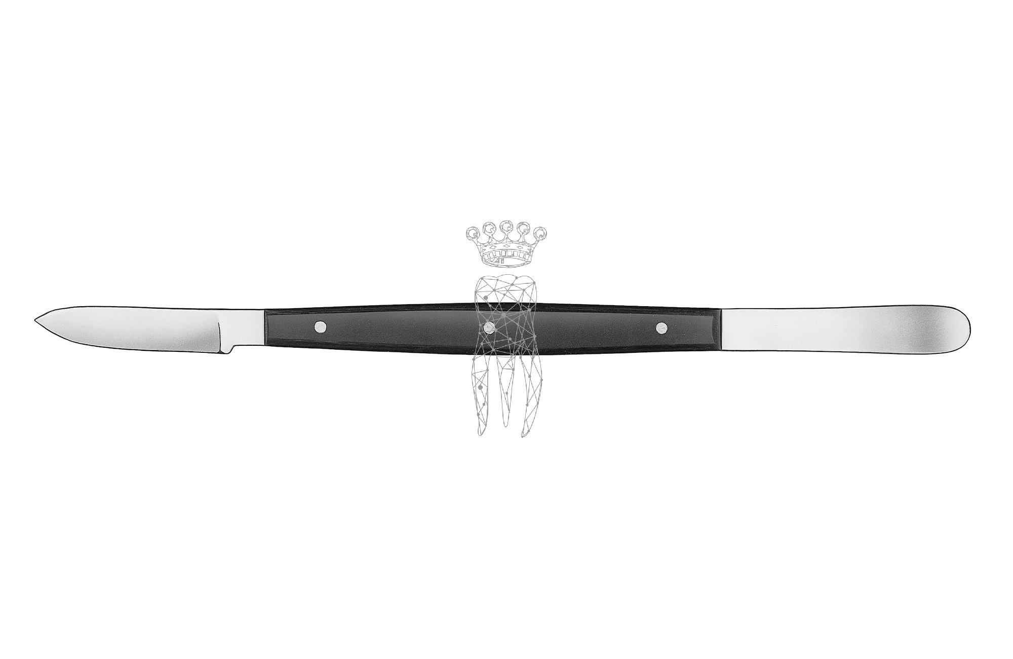 Wax knife Fahnenstock
