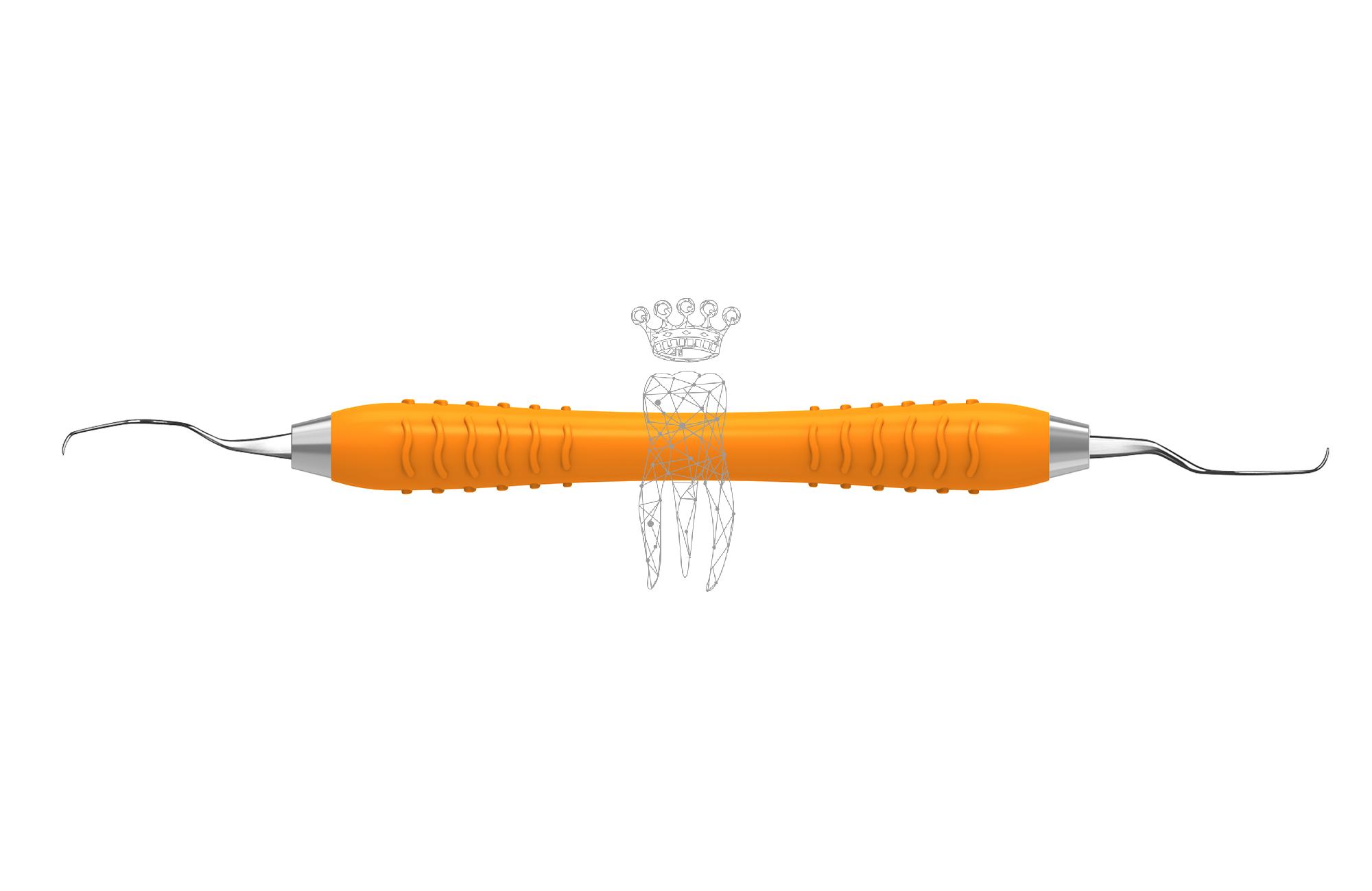 Kürette Gracey MiniFive Colori-Silicon LiquidSteel mini five