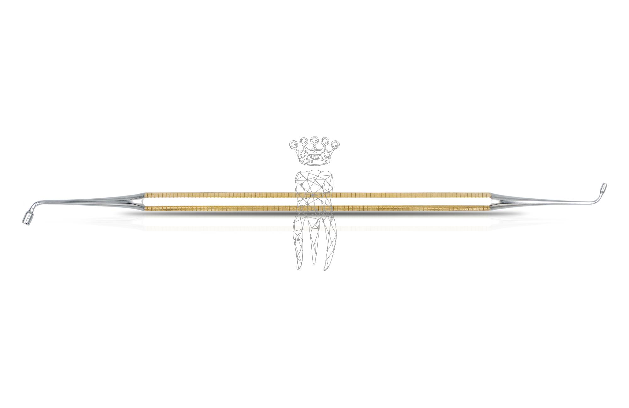 Planstopfer Ø1.5mm/Ø2.5mm abger.Kanten Compositinstrument PolyFill GOLD