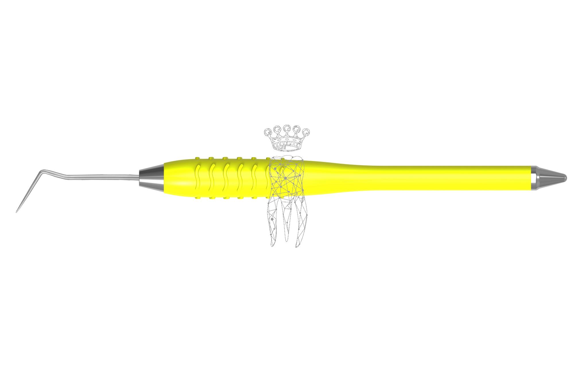 Zahnsonde einendig Standard Fig. 9 Colori-Silicon