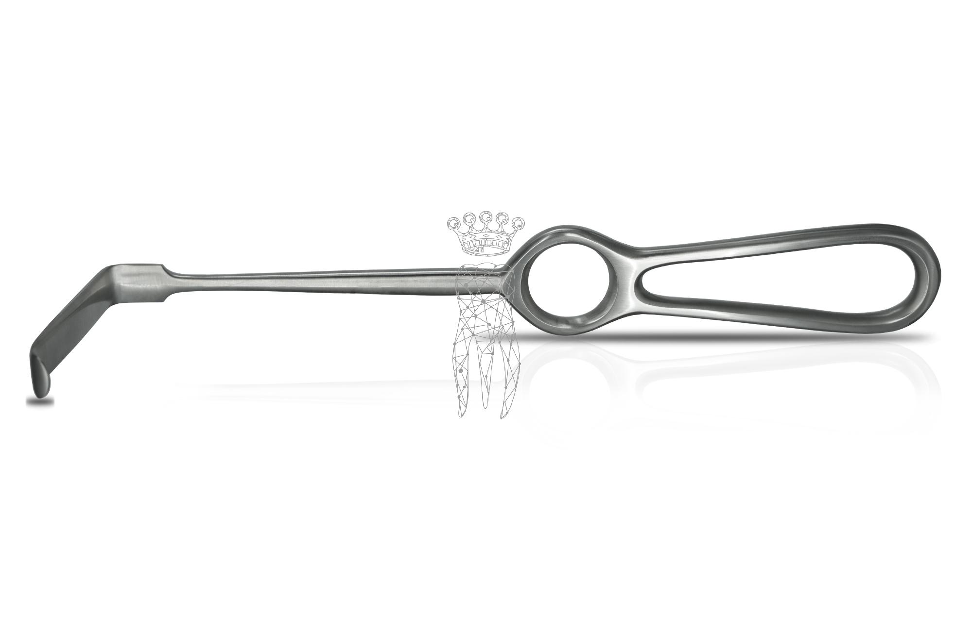 Wundhaken Langenbeck 60x11mm