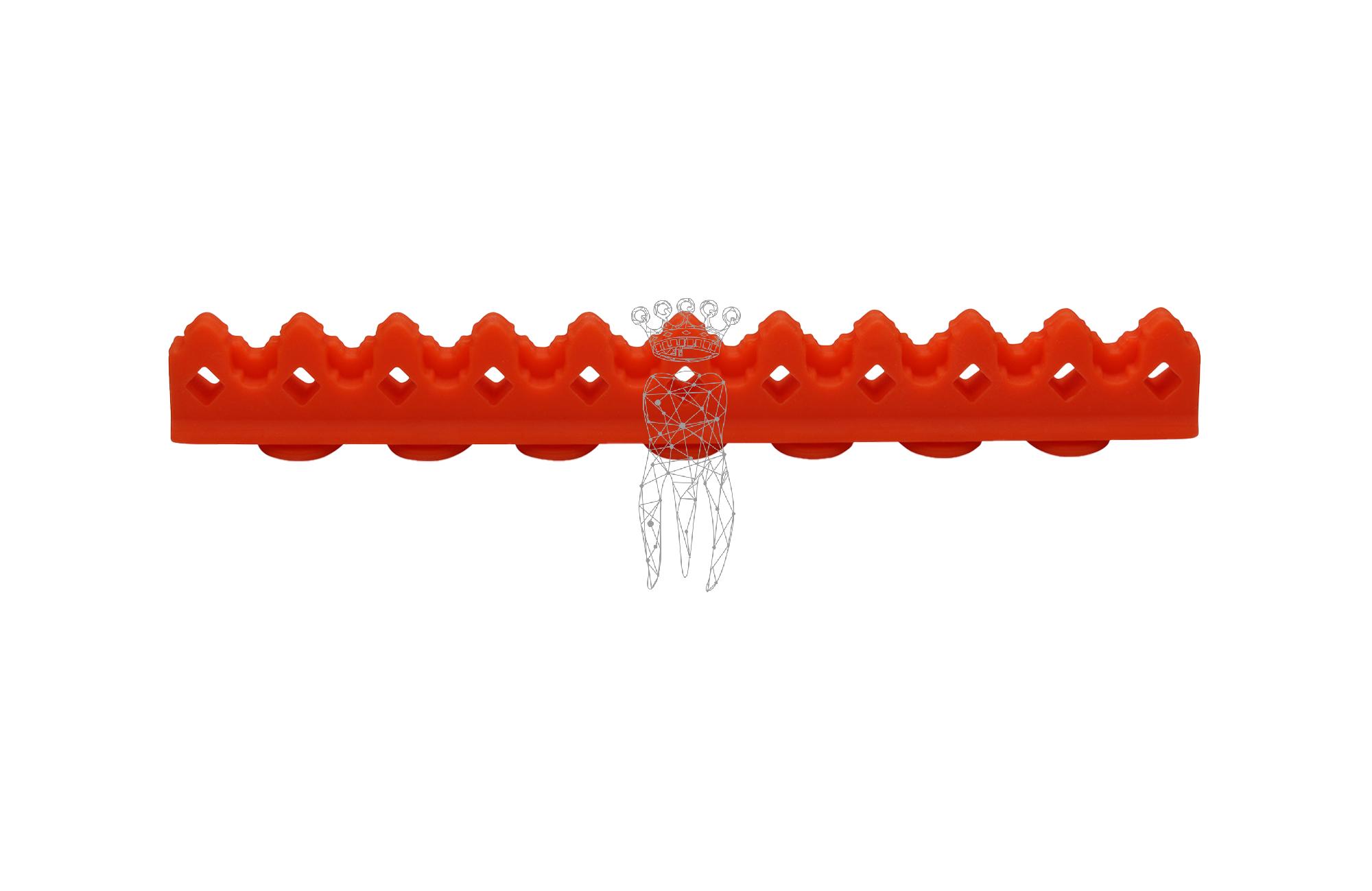 Silicon carrier for 3029-L + M 10 instruments - orange