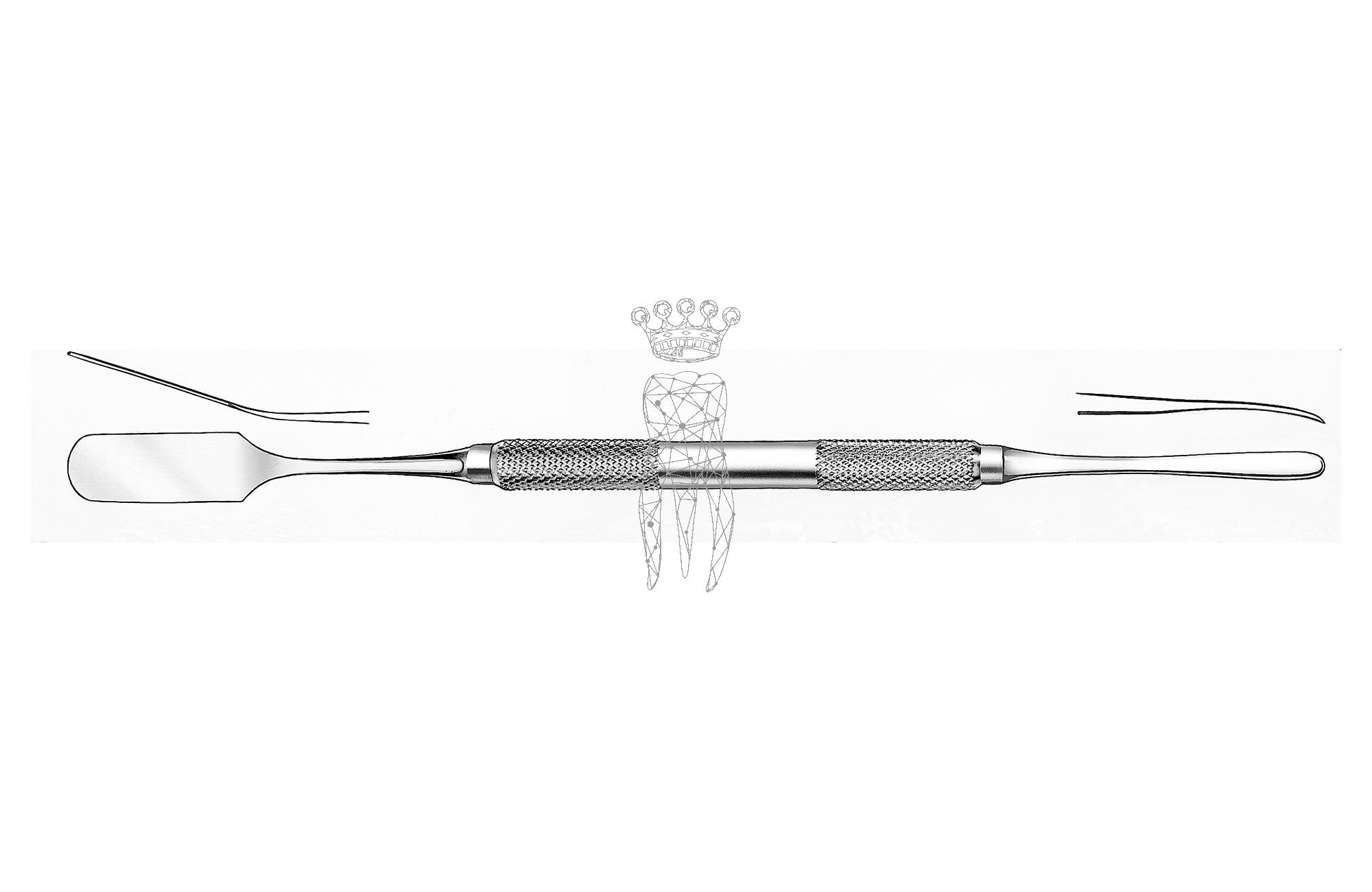 Periosteal elevator PRICHARD Spatel 11x28mm / 5mm