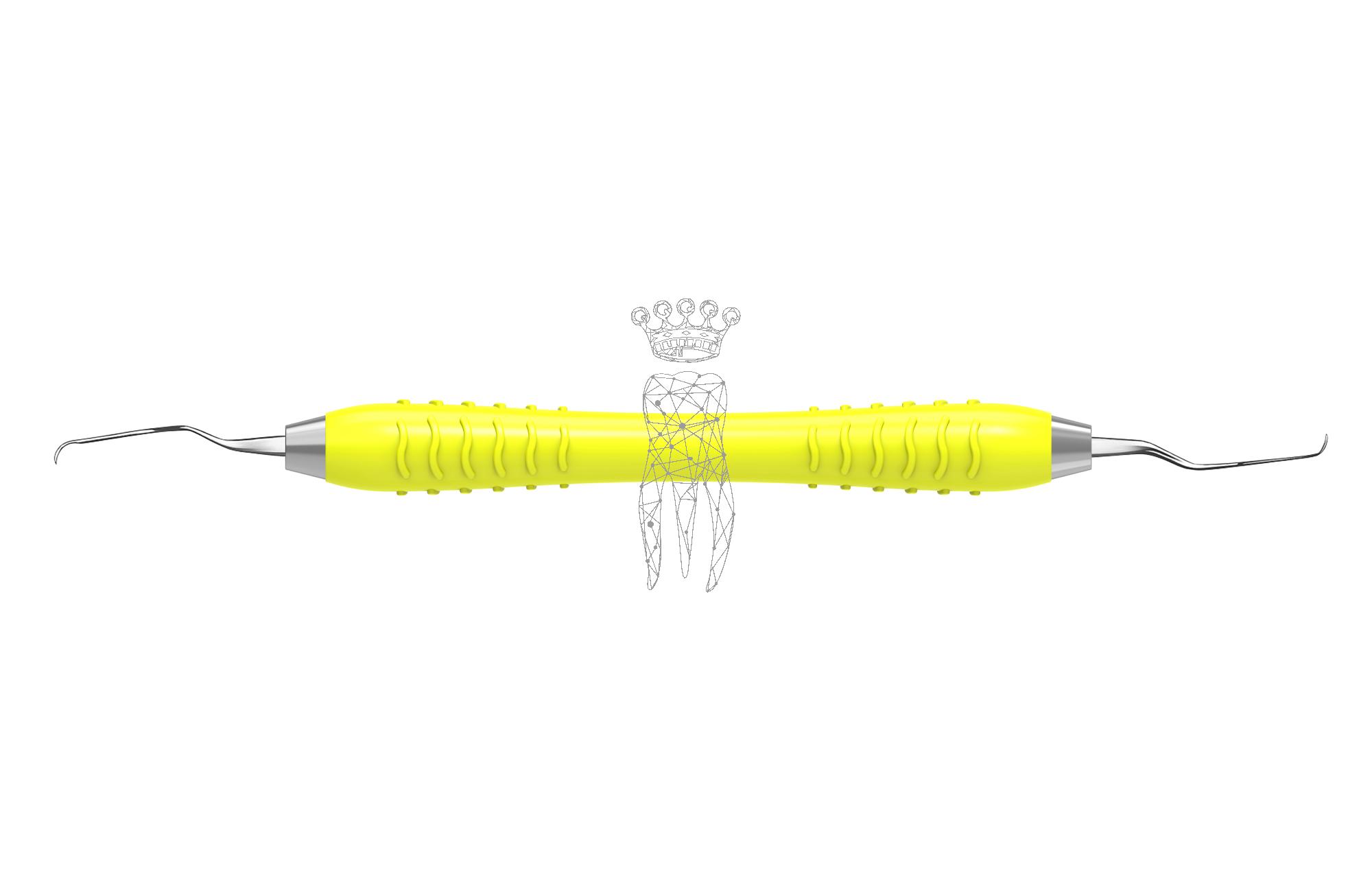 Kürette Gracey MiniFive Colori-Silicon LiquidSteel mini five