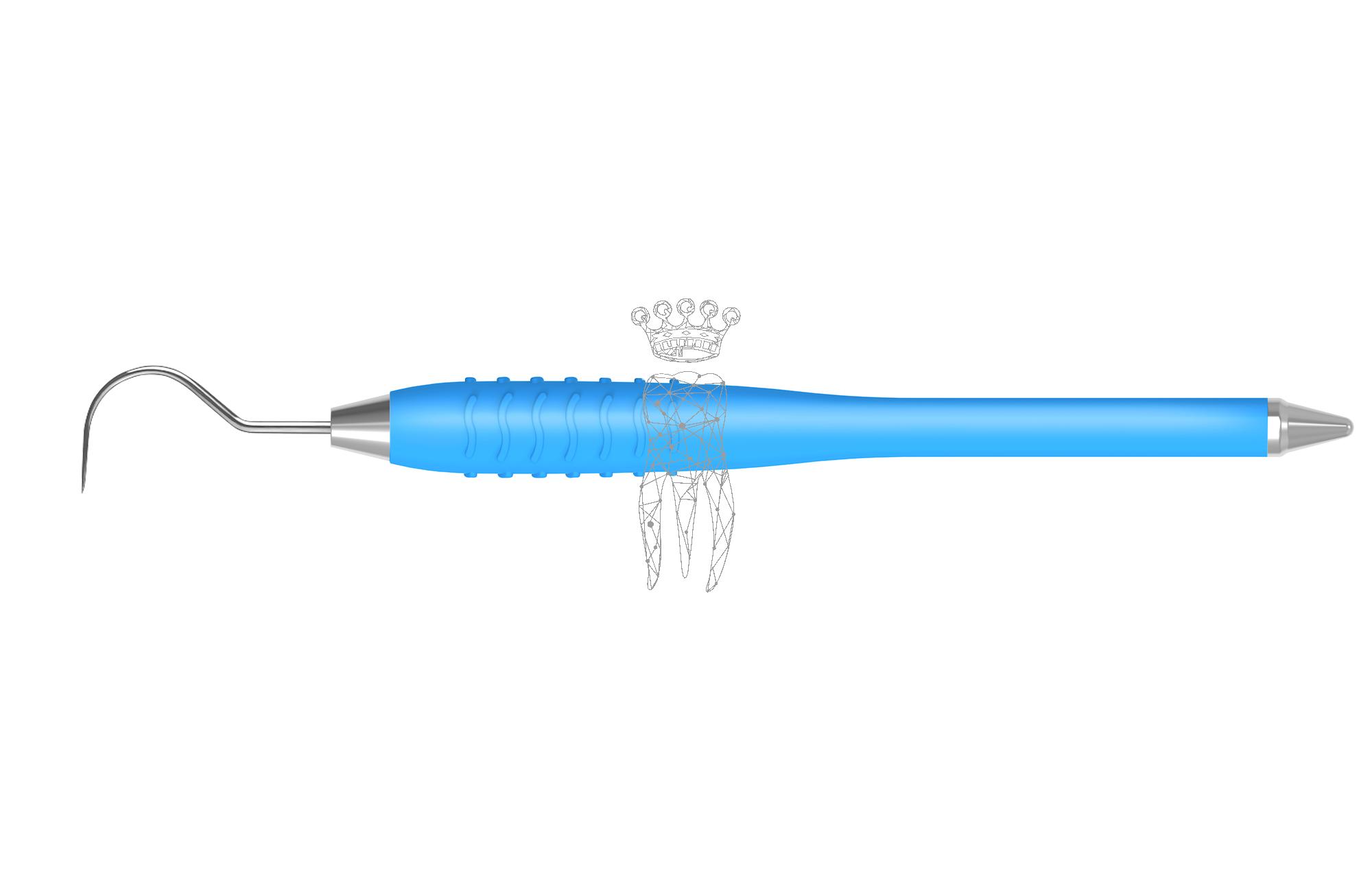Dental probe cow-horn Fig. 6 Colori-Silicon