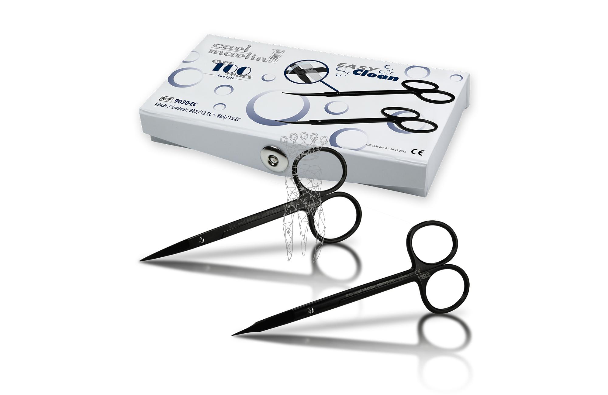 SET EasyClean gum scissors GOLDMAN-FOX + IRIS