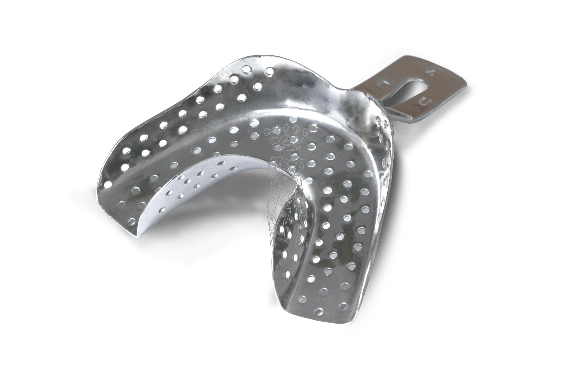 Impression tray Ehricke Lower-Jaw perforated
