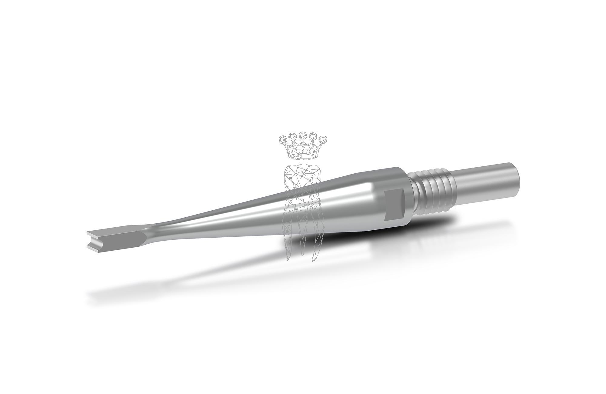 Tip for band seater straight-wide  