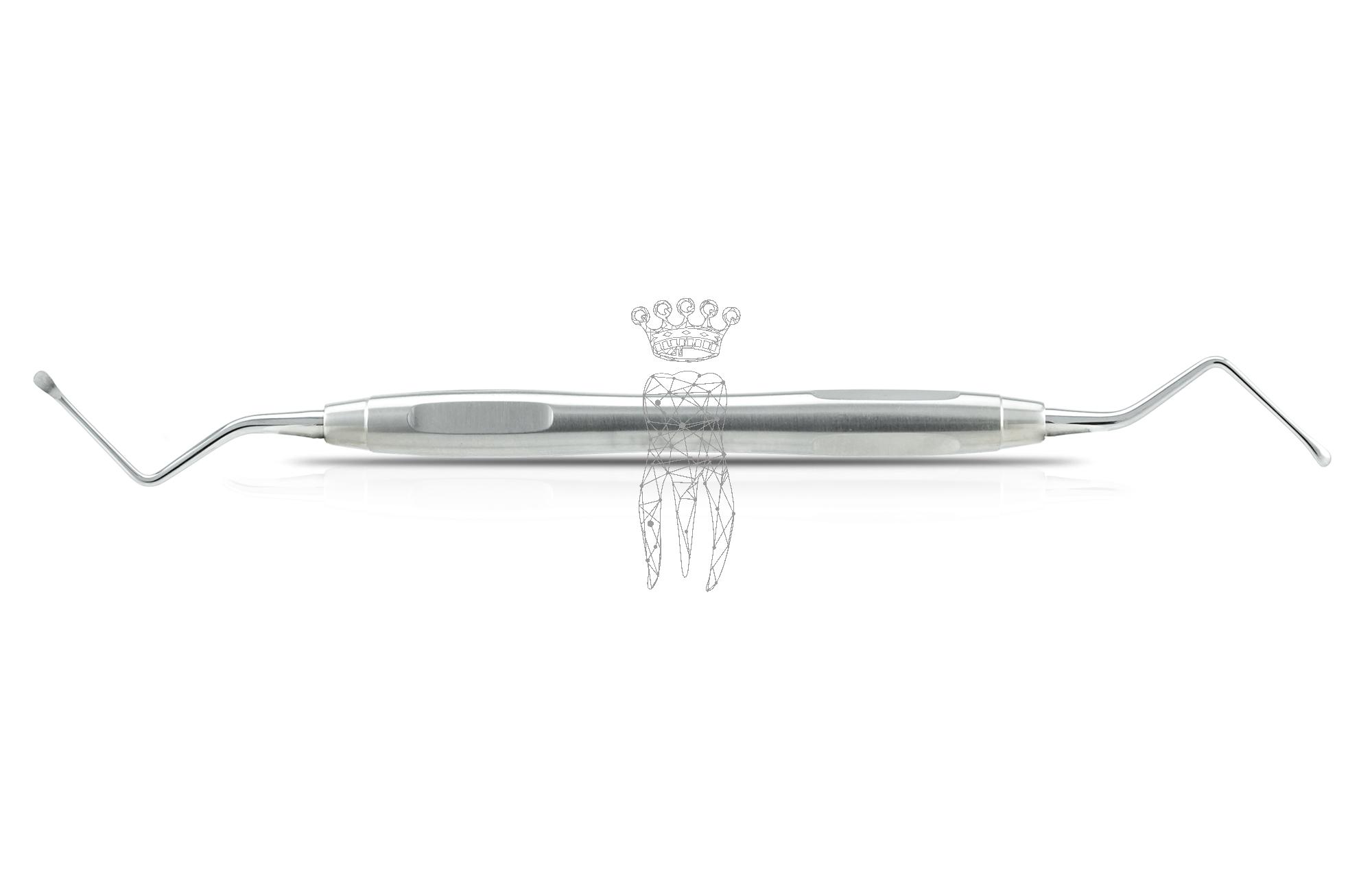 Chir. Kürette MOLT 2/4 - 3.5mm/7.0mm LiquidSteel