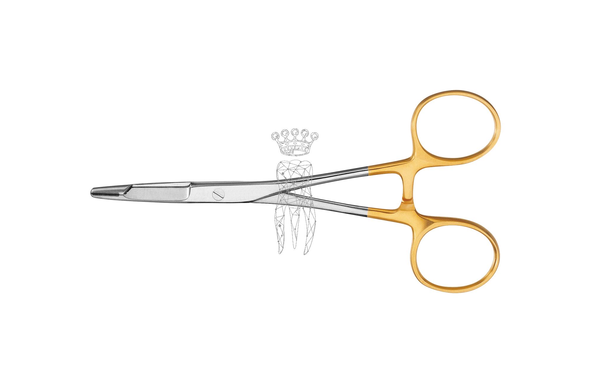 Needleholder Olsen-Hegar 14cm TC with scissors